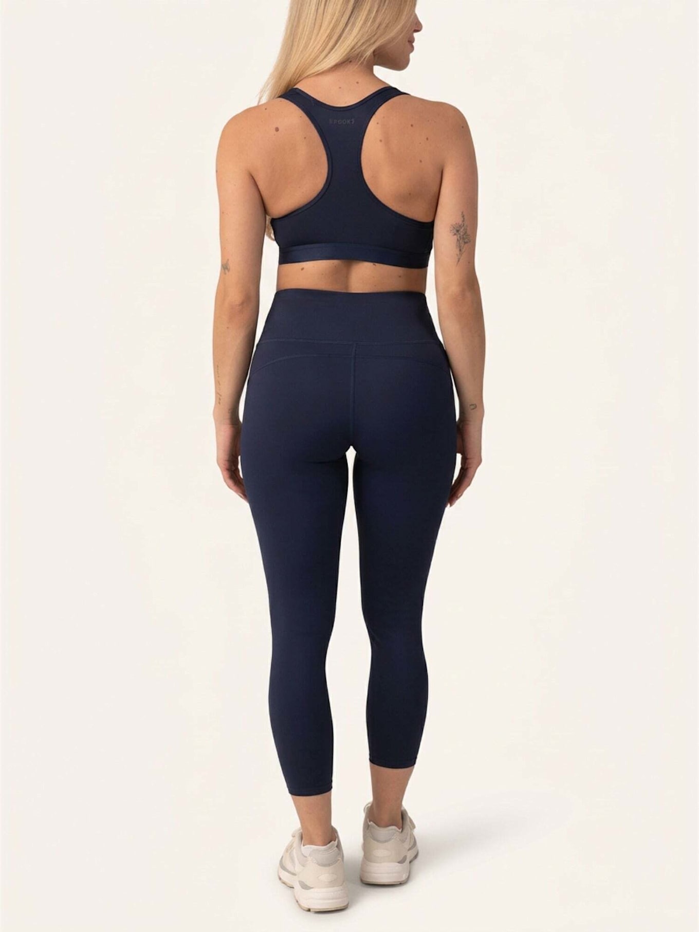 SNOCKS High Waist Leggings 7/8: DUNKELBLAU
