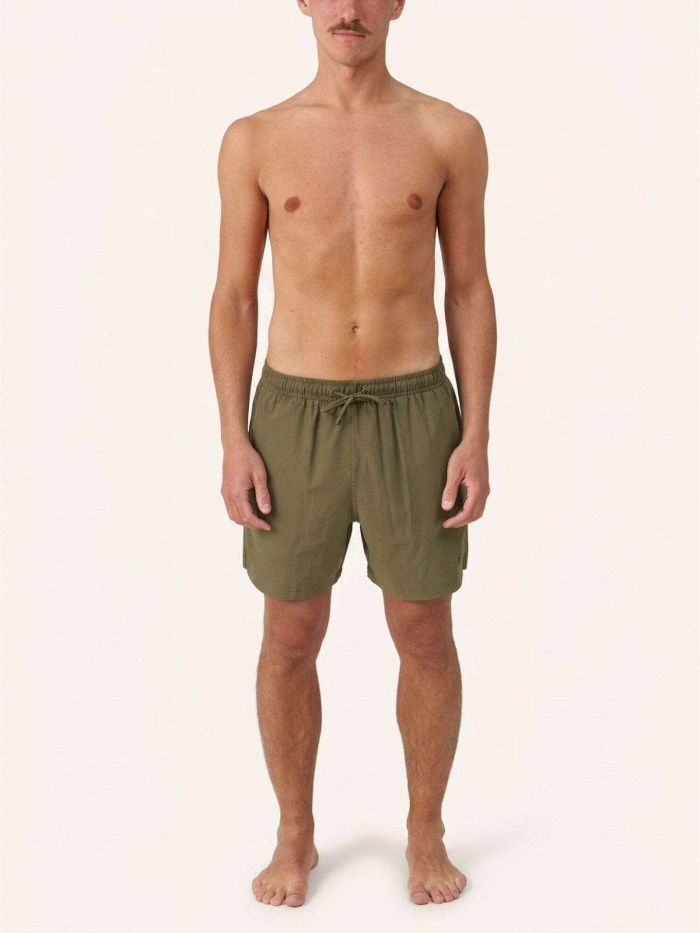 SNOCKS Badehose Herren: OLIV