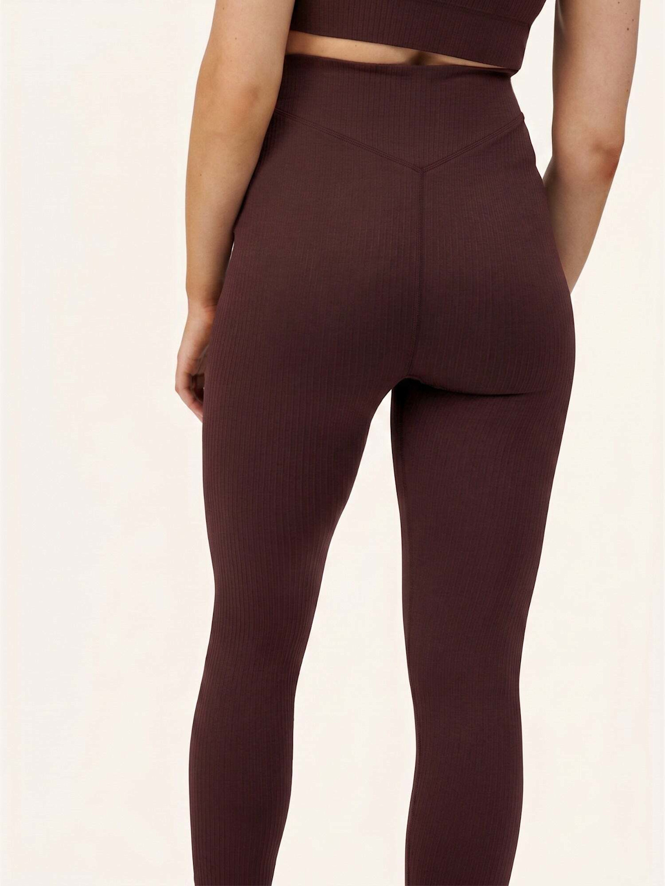SNOCKS Umstandsleggings Seamless: DUNKELROT