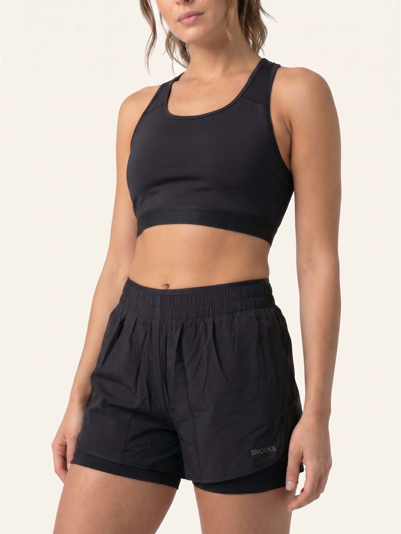 SNOCKS 2 in 1 Sport Shorts Damen