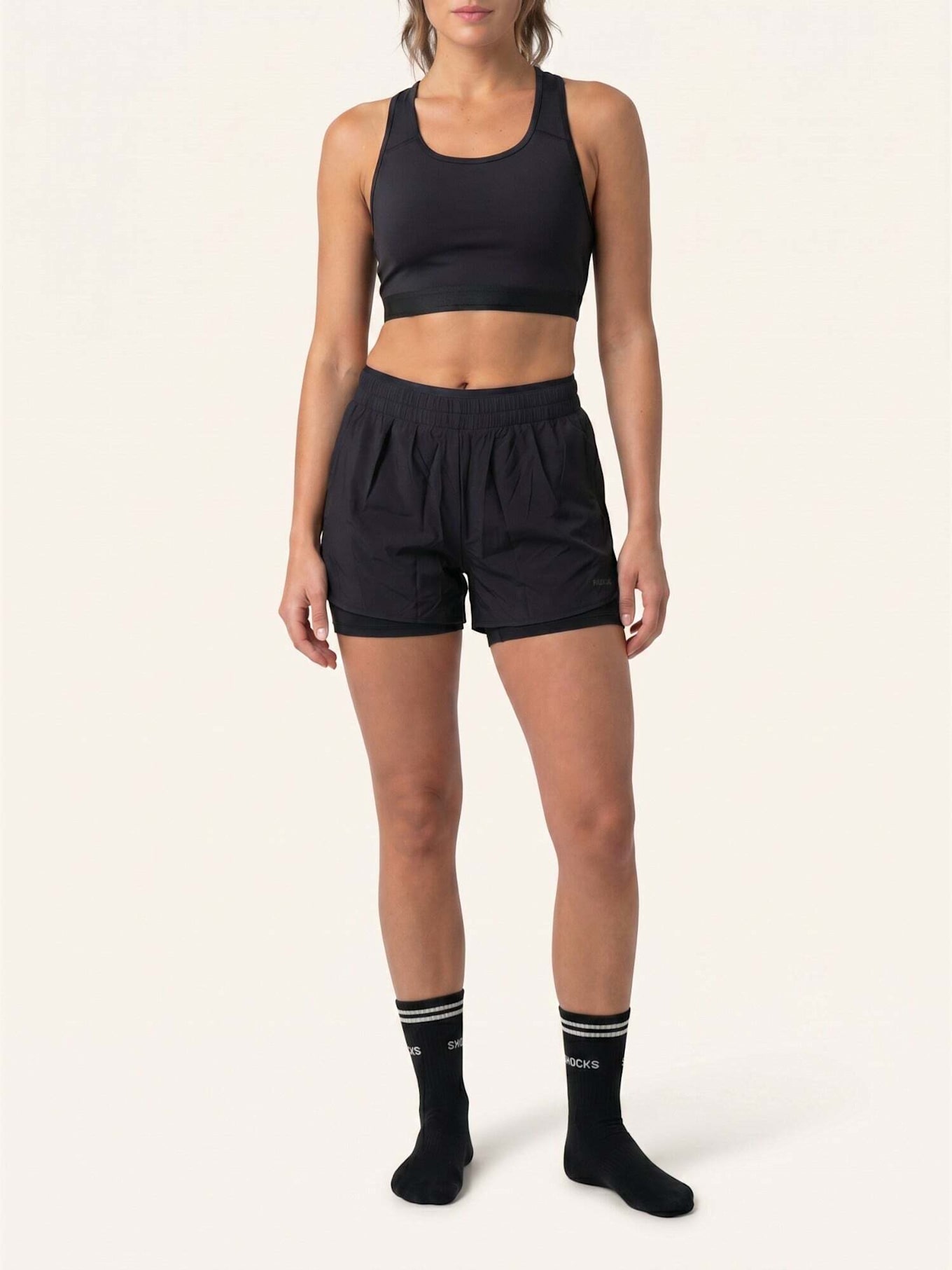 SNOCKS 2 in 1 Sport Shorts Damen