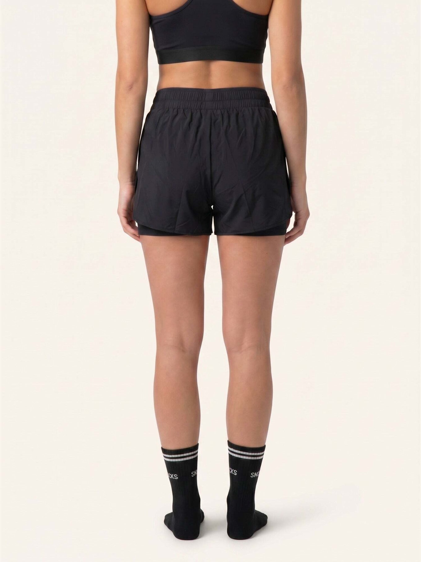SNOCKS 2 in 1 Sport Shorts Damen