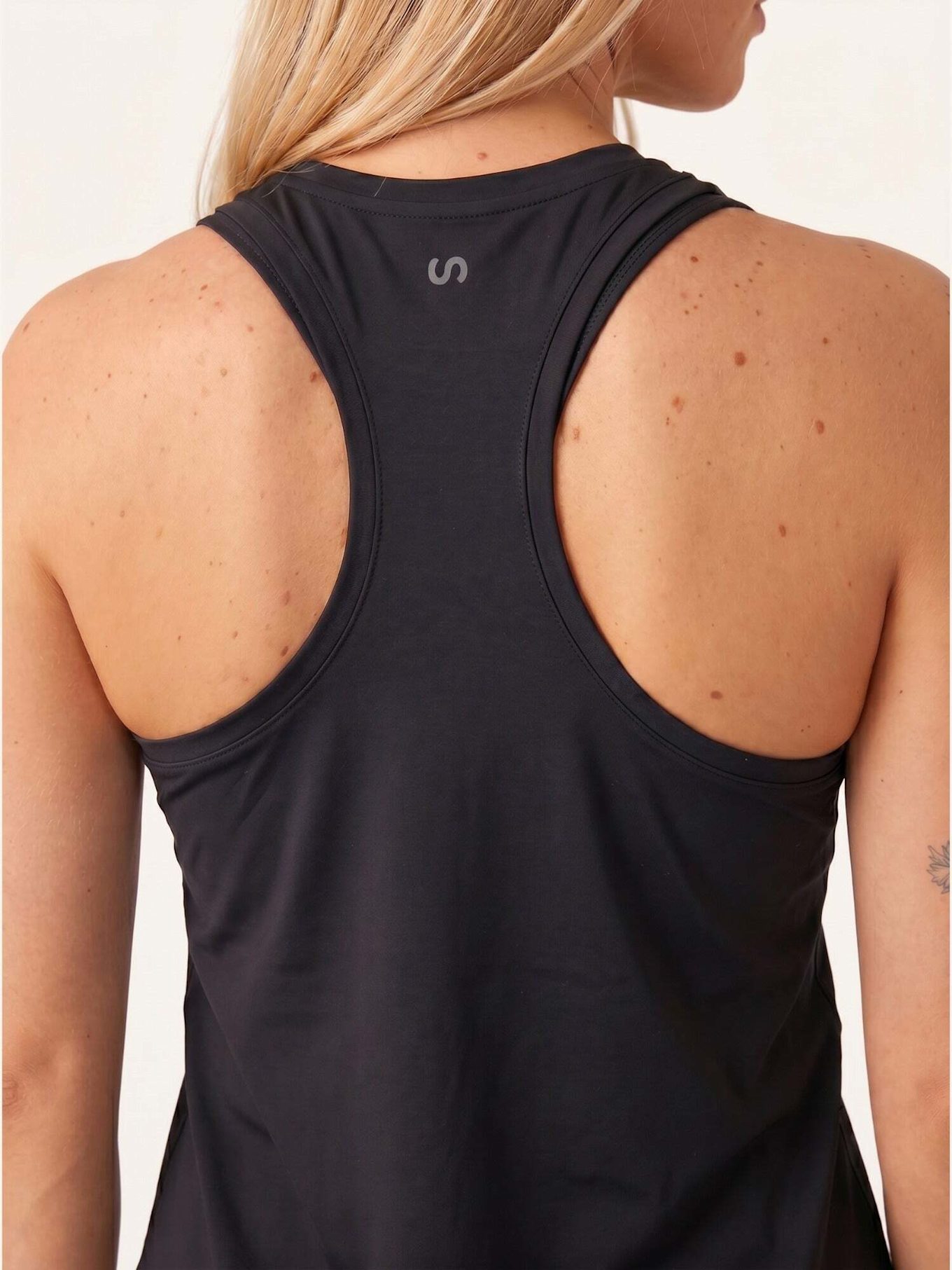 SNOCKS Sport Tank Top Damen: SCHWARZ