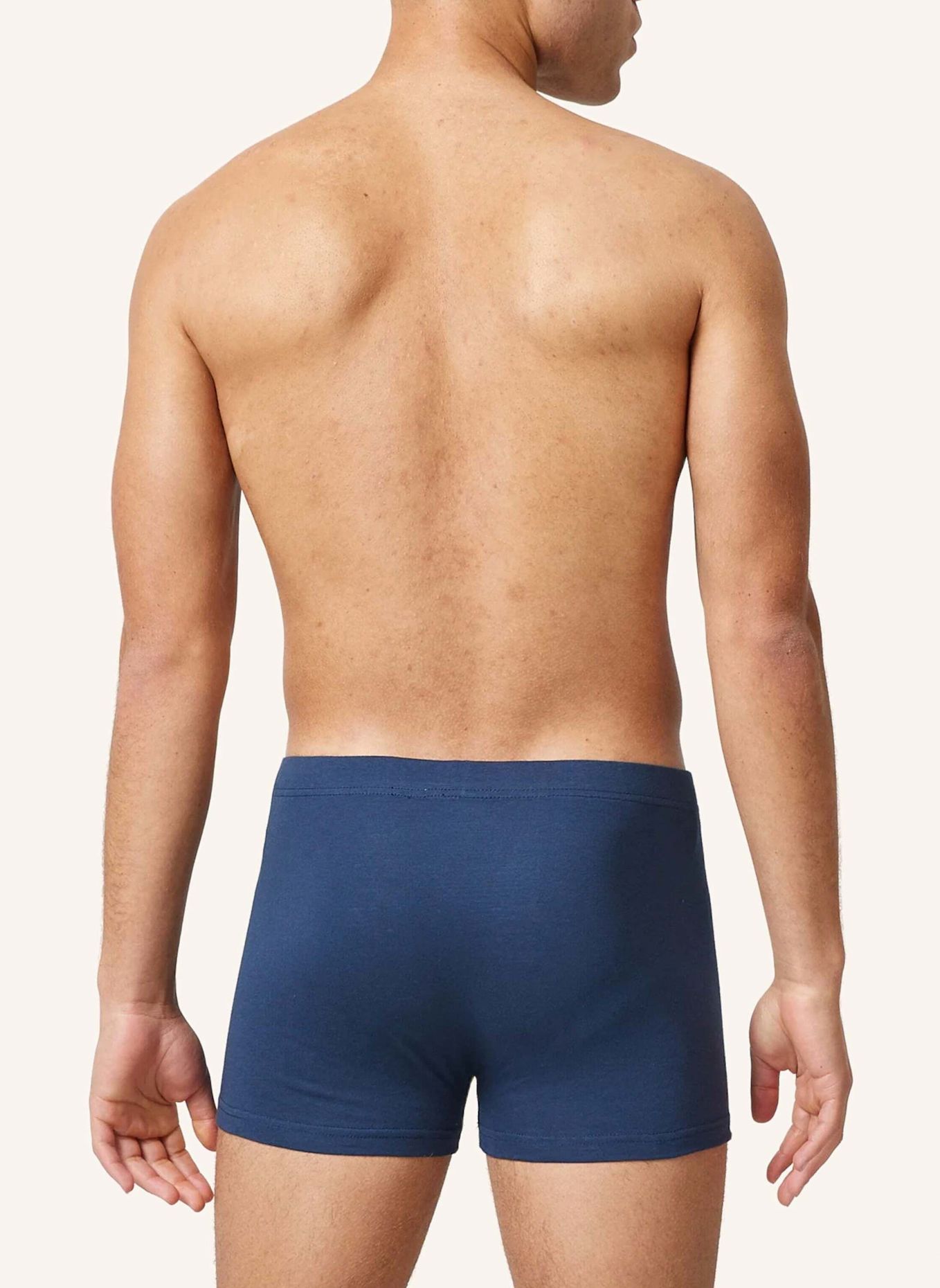 SNOCKS Retro Boxershorts: ROT / OLIV / BLAU