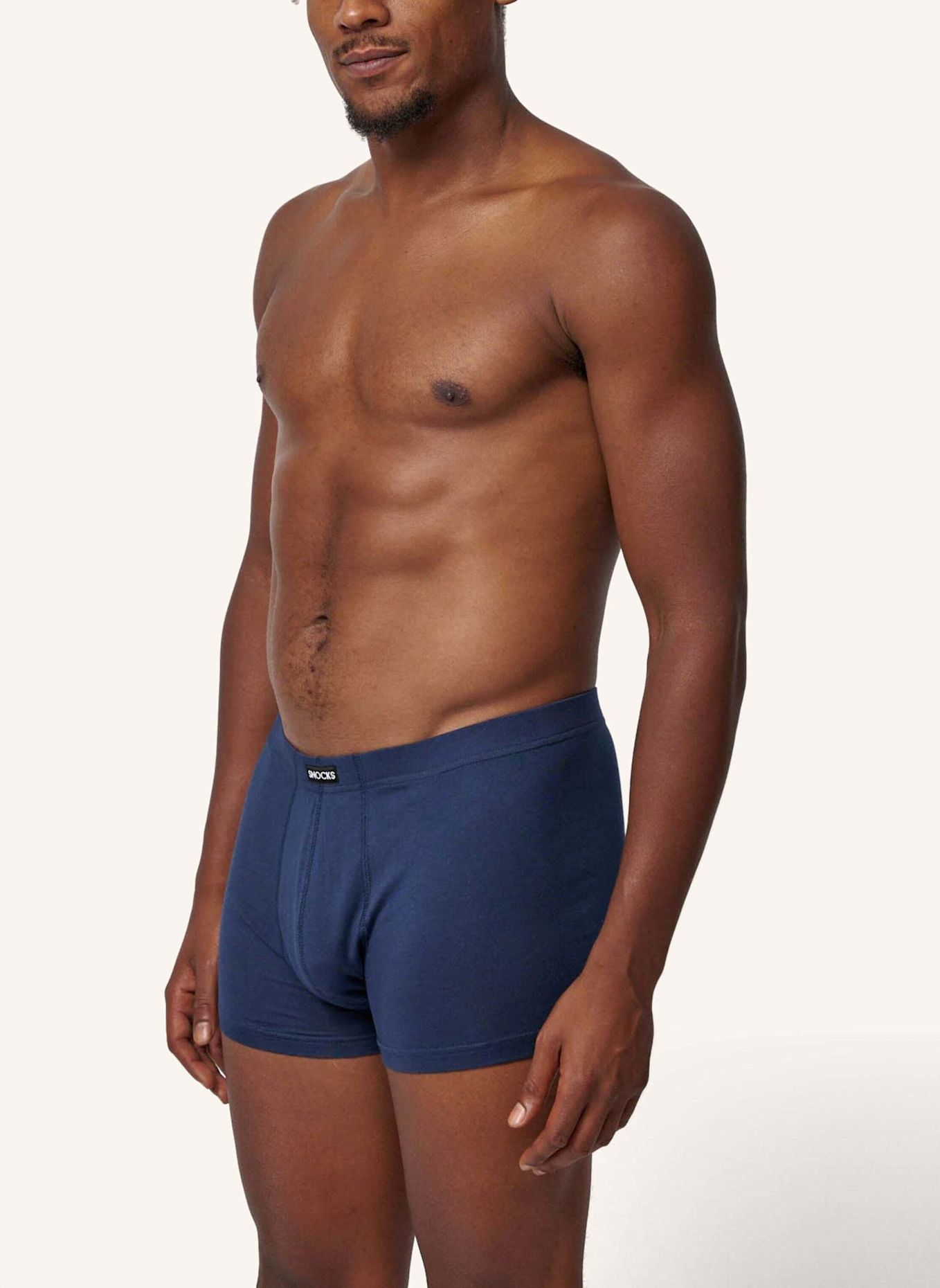 SNOCKS Retro Boxershorts: BLAU