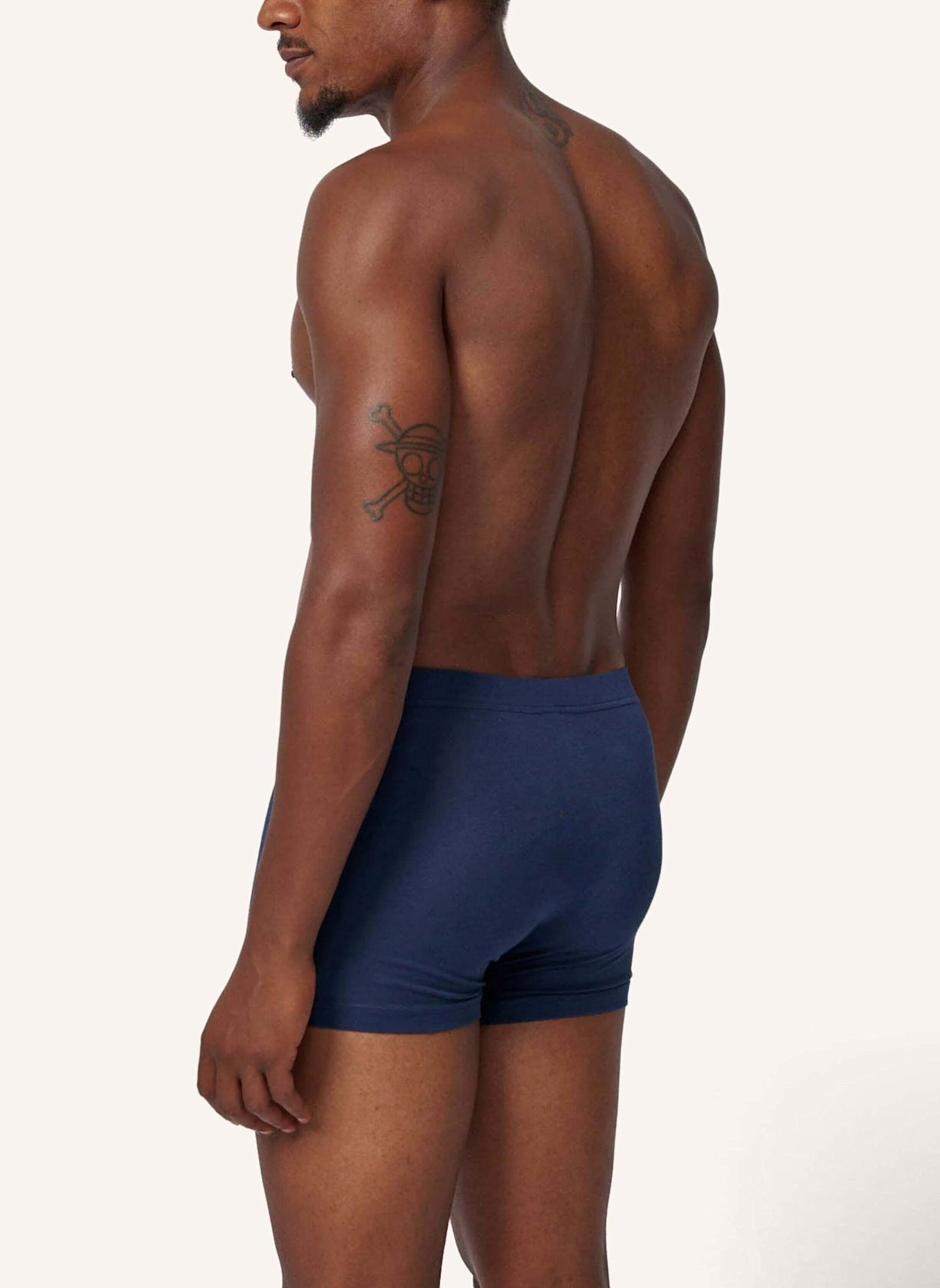 SNOCKS Retro Boxershorts: BLAU