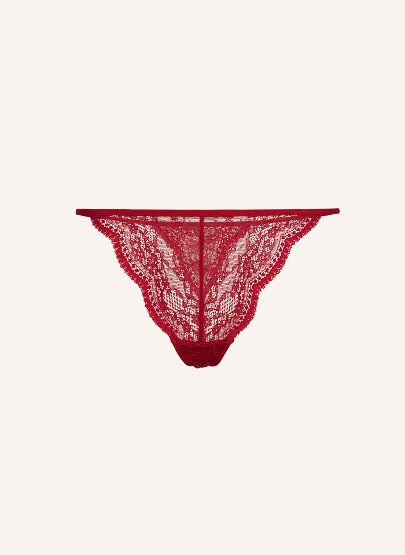 SNOCKS G-String aus Spitze, Farbe: DUNKELROT (Bild 1)