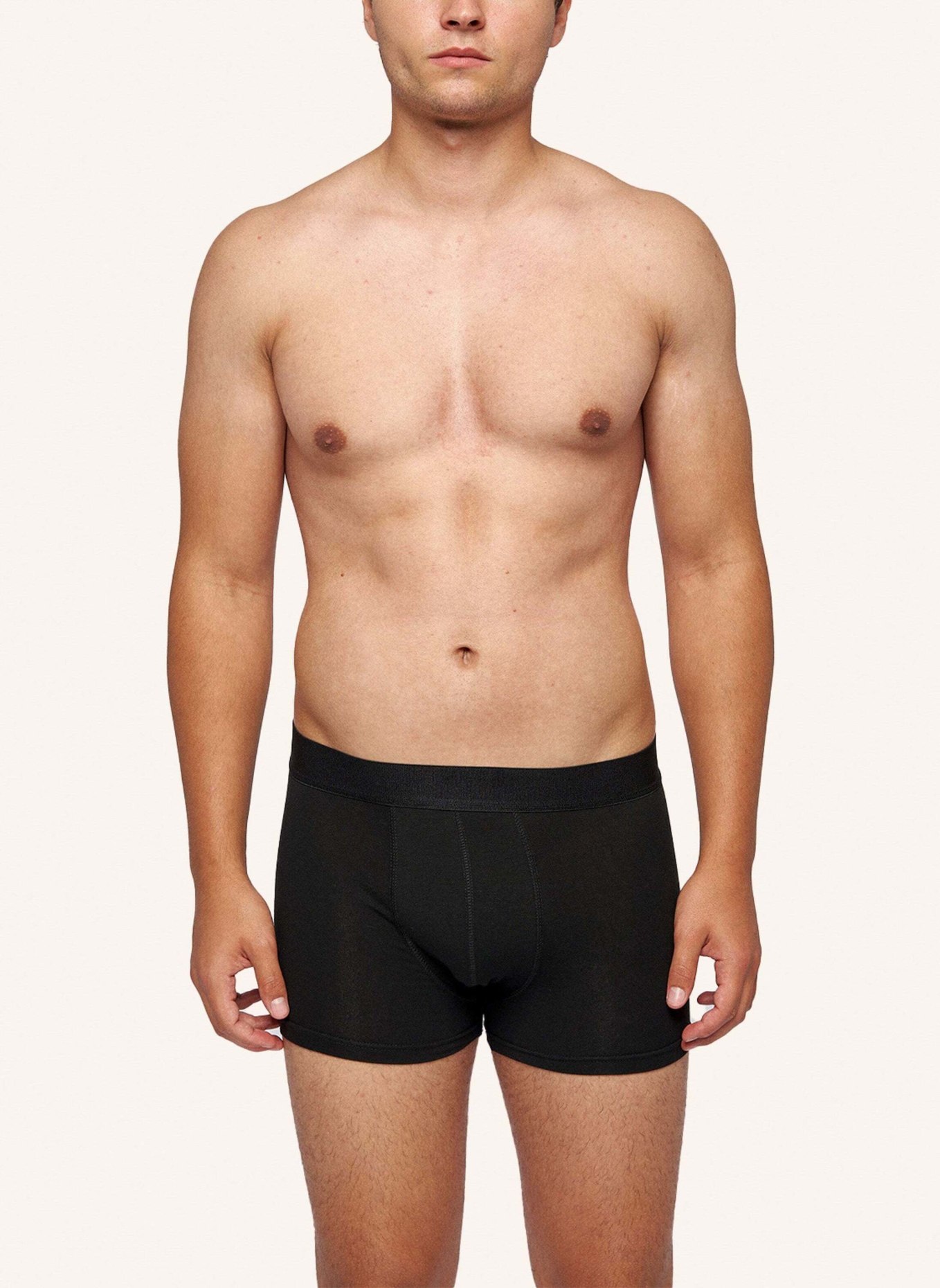 SNOCKS 6er-Pack Boxershorts ohne Logo, Farbe: SCHWARZ (Bild 3)