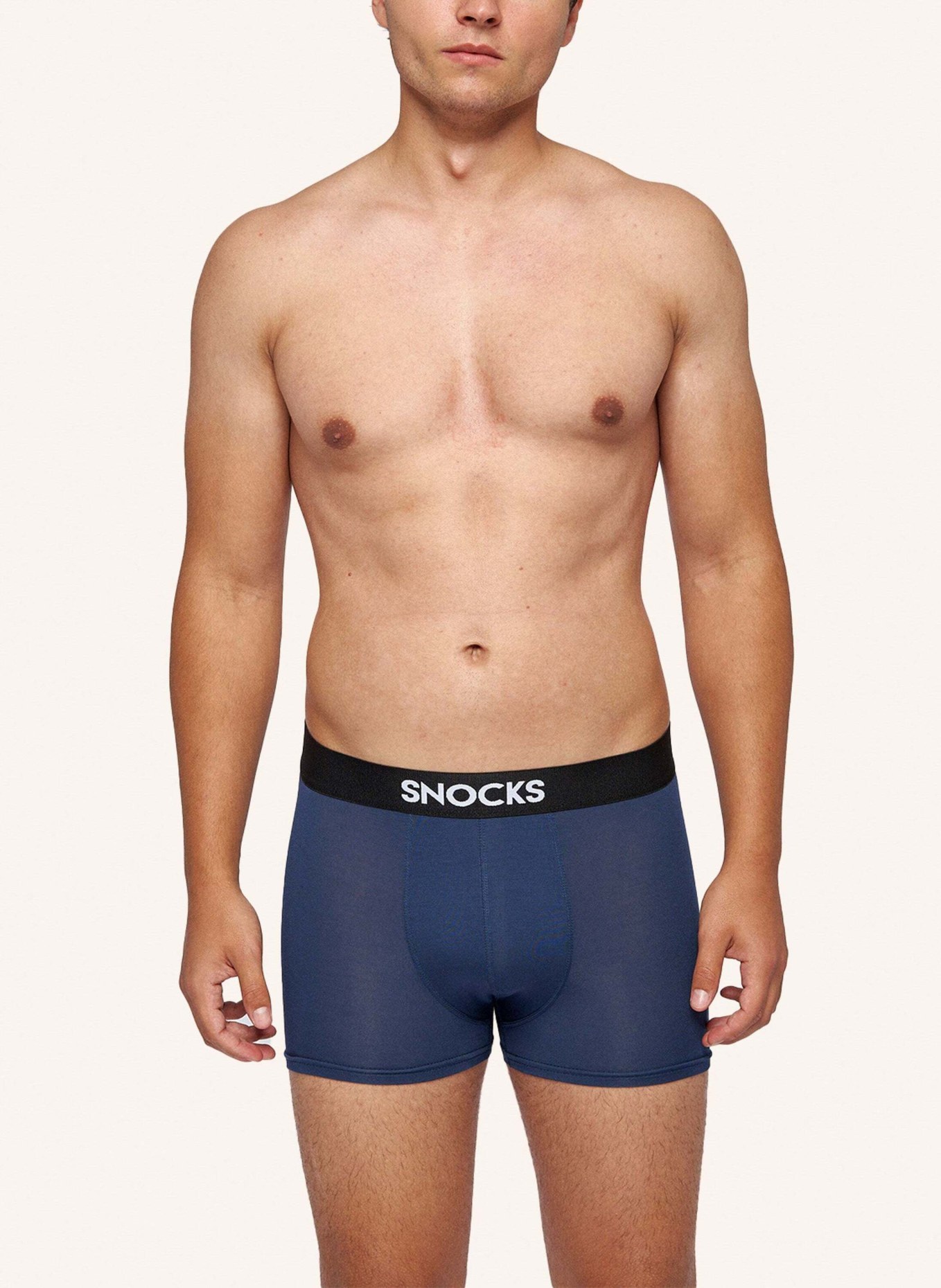 SNOCKS 3er-Pack Modal Boxershorts, Farbe: ROT/ OLIV/ BLAU (Bild 3)