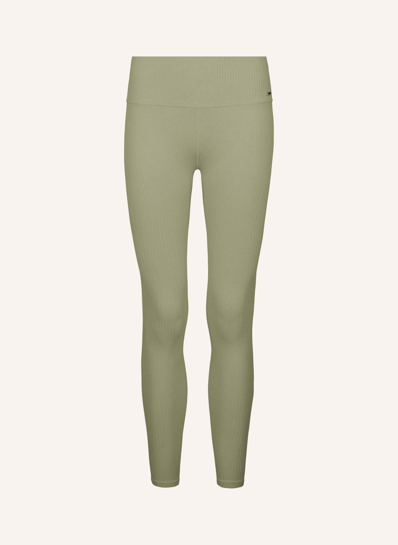 SNOCKS Gerippte Leggings, Farbe: OLIV (Bild 1)