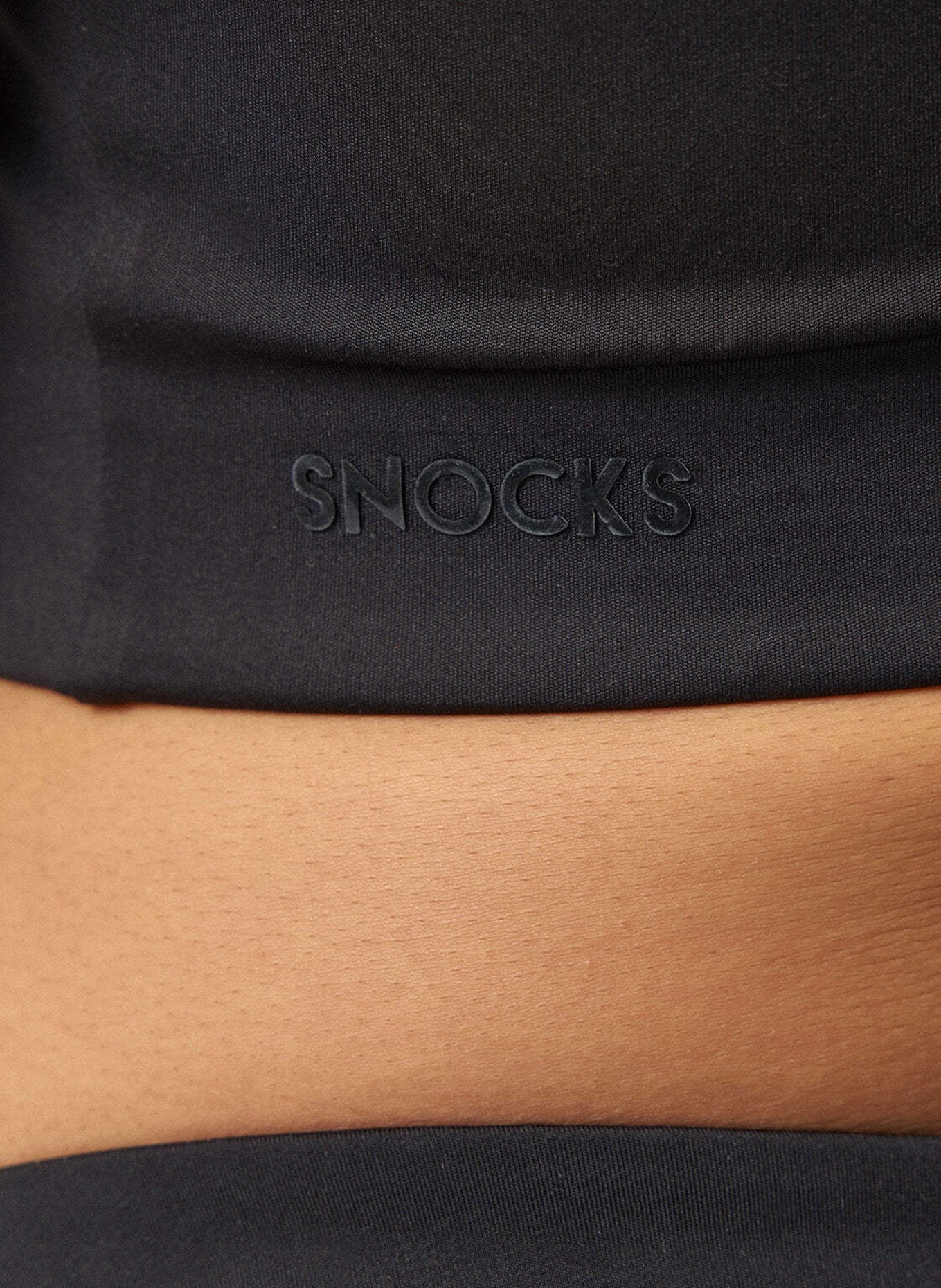 SNOCKS Sport-BH Mesh, Farbe: SCHWARZ (Bild 5)