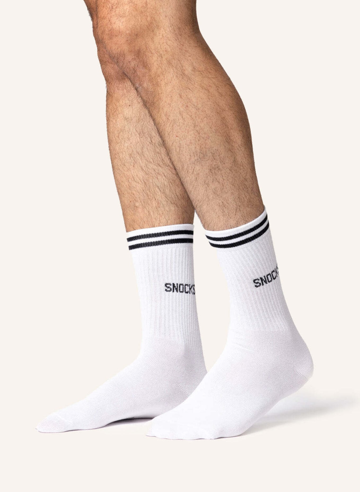 SNOCKS 4er-Pack Sportsocken, Farbe: SCHWARZ/ WEISS (Bild 3)