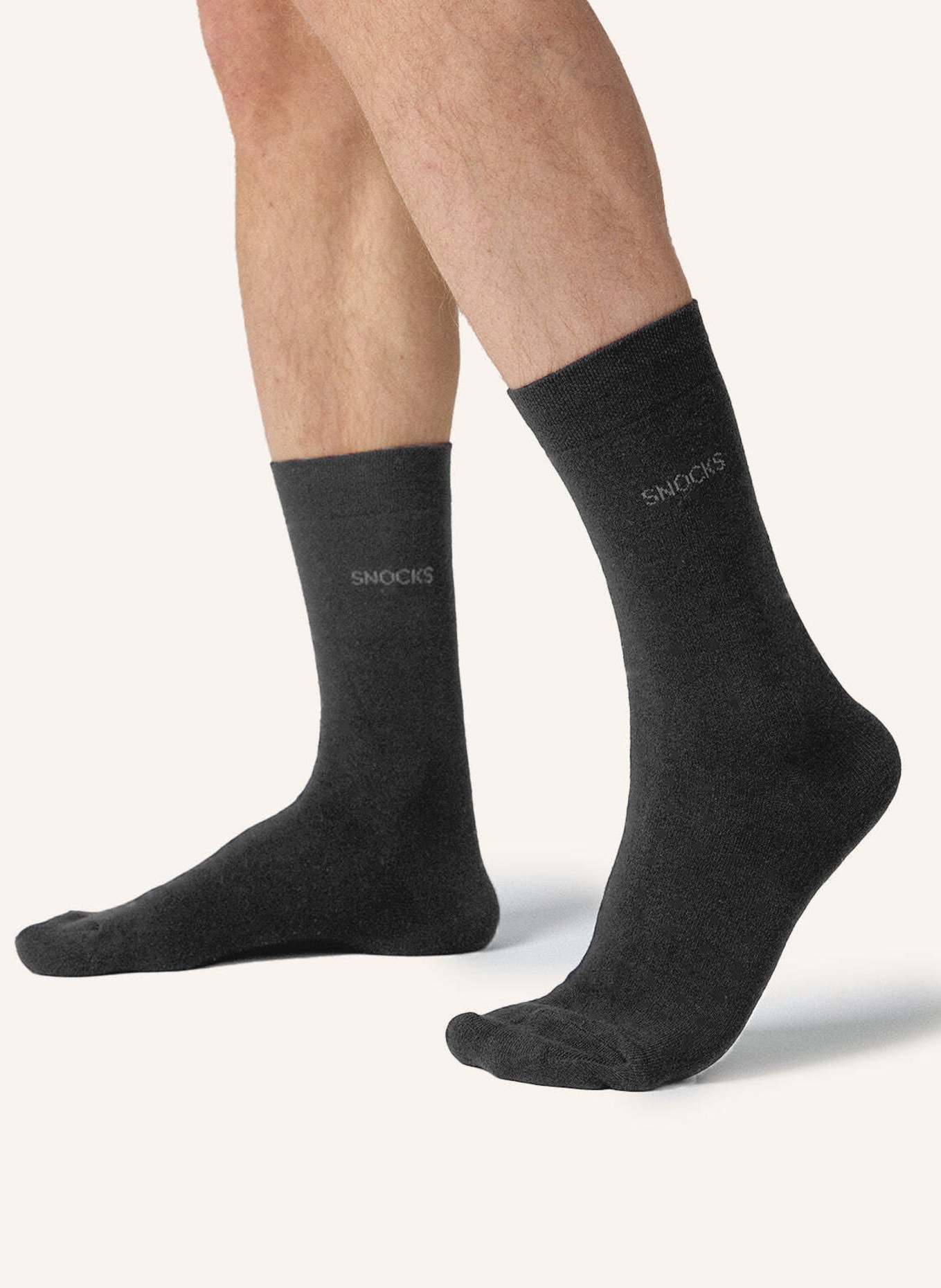 SNOCKS 4er-Pack Socken, Farbe: DUNKELGRAU (Bild 2)