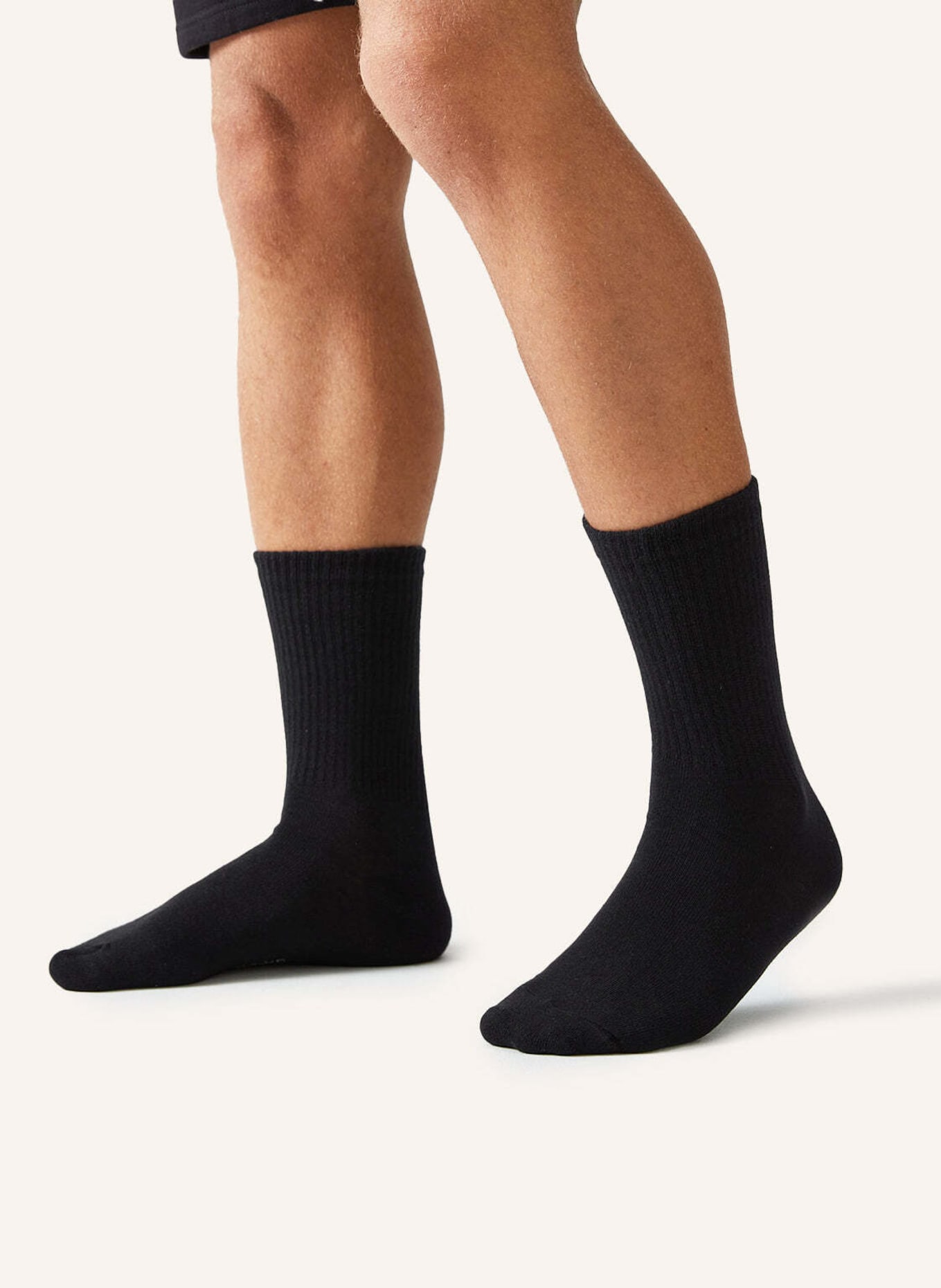 SNOCKS 4er-Pack Sportsocken, Farbe: SCHWARZ (Bild 2)