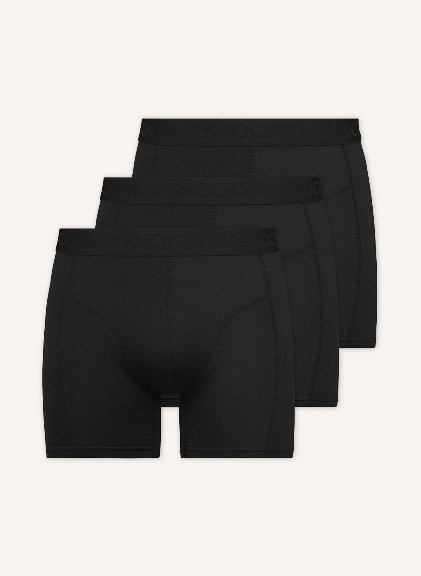 SNOCKS Sport Boxershorts, Farbe: SCHWARZ (Bild 1)