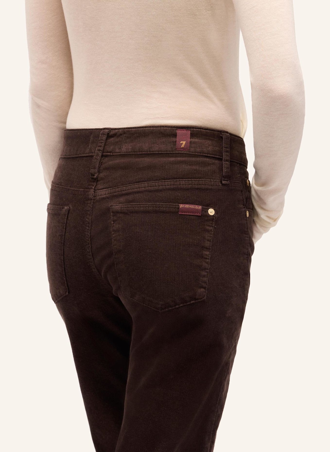 7 for all mankind Jeans CALIE STRAIGHT Straight Fit: BRAUN