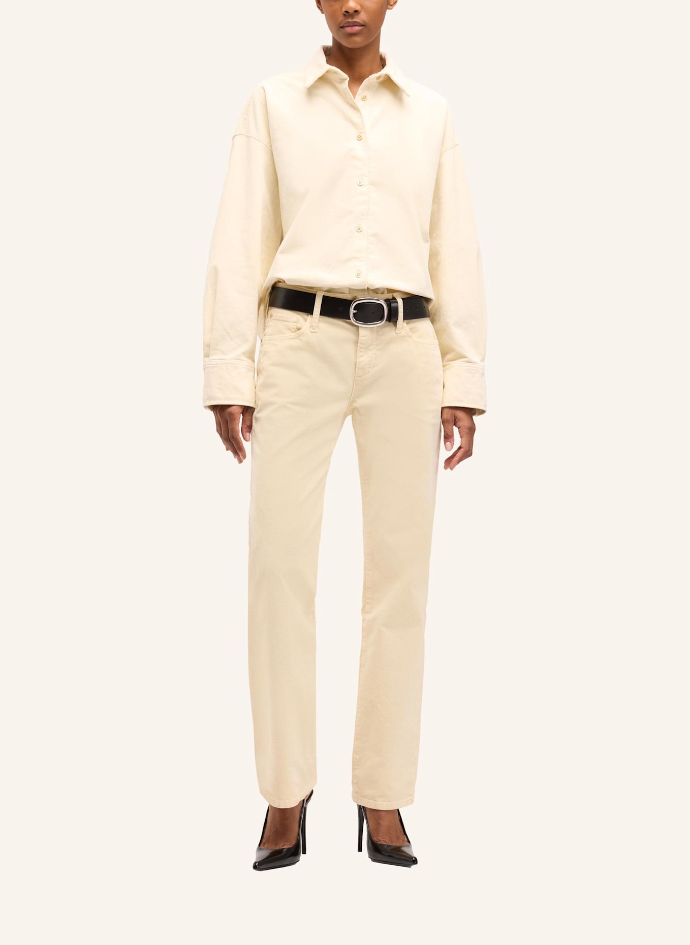 7 for all mankind Jeans CALIE STRAIGHT Straight Fit: WEISS