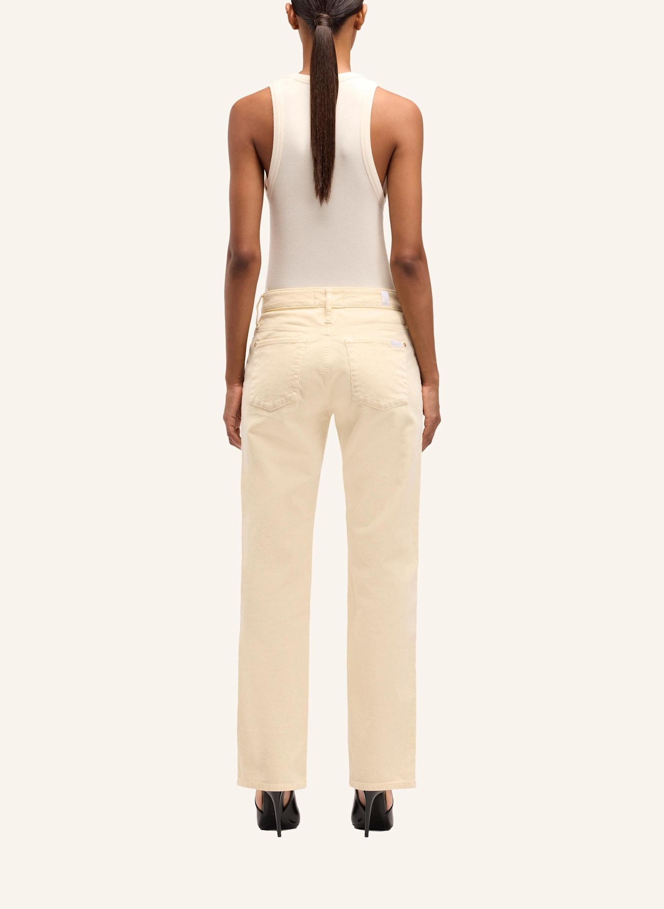 7 for all mankind Jeans CALIE STRAIGHT Straight Fit: WEISS