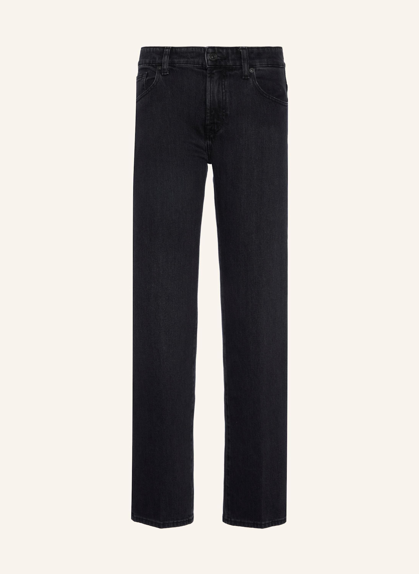 7 for all mankind Jeans CALIE STRAIGHT Straight Fit: SCHWARZ