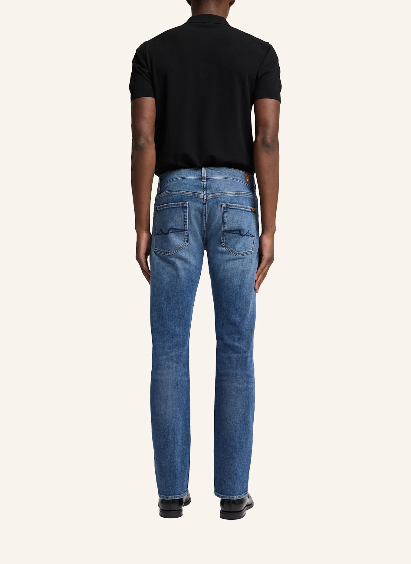 7 for all mankind Jeans THE STRAIGHT Straight Fit: BLAU