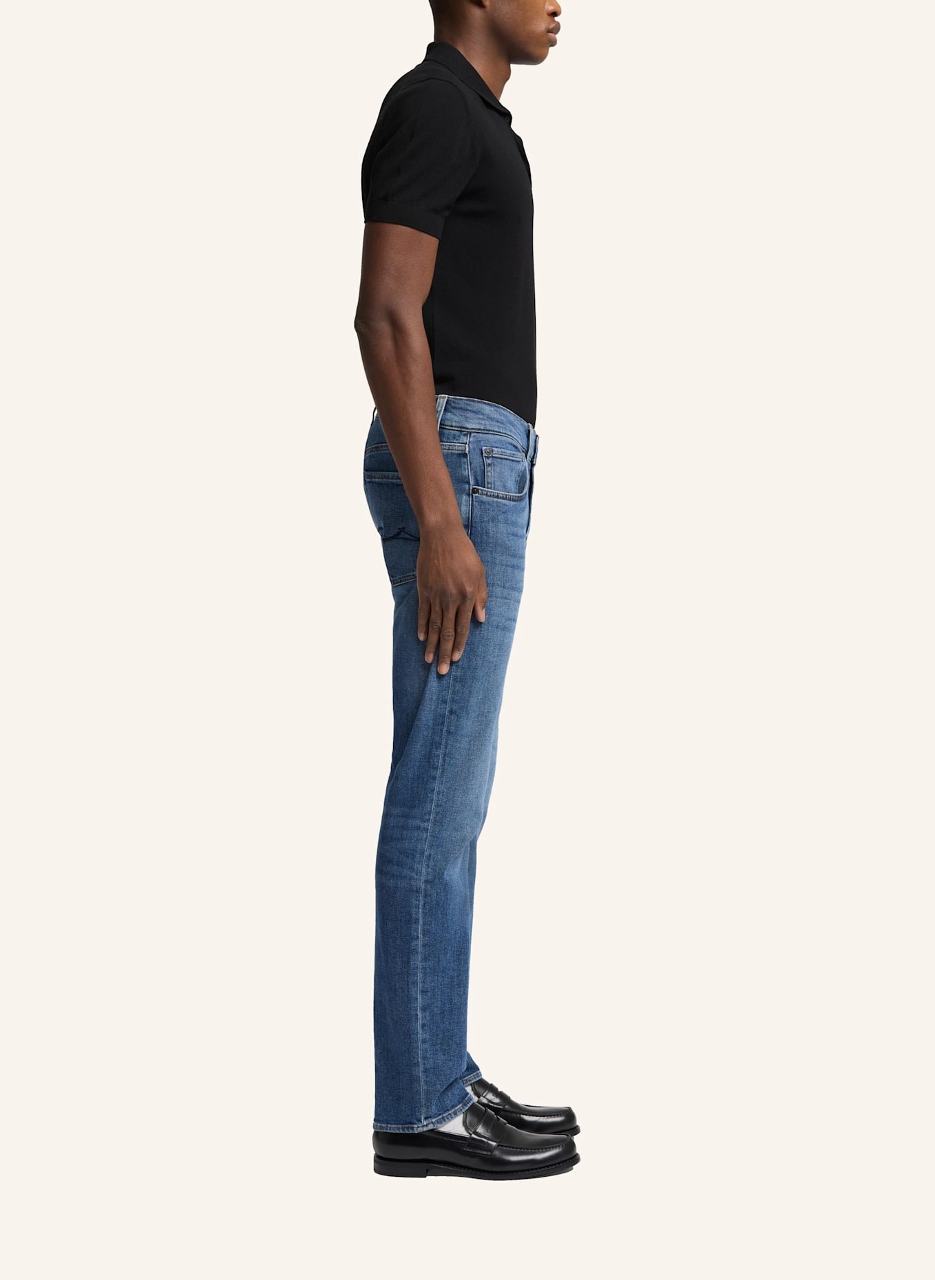 7 for all mankind Jeans THE STRAIGHT Straight Fit: BLAU