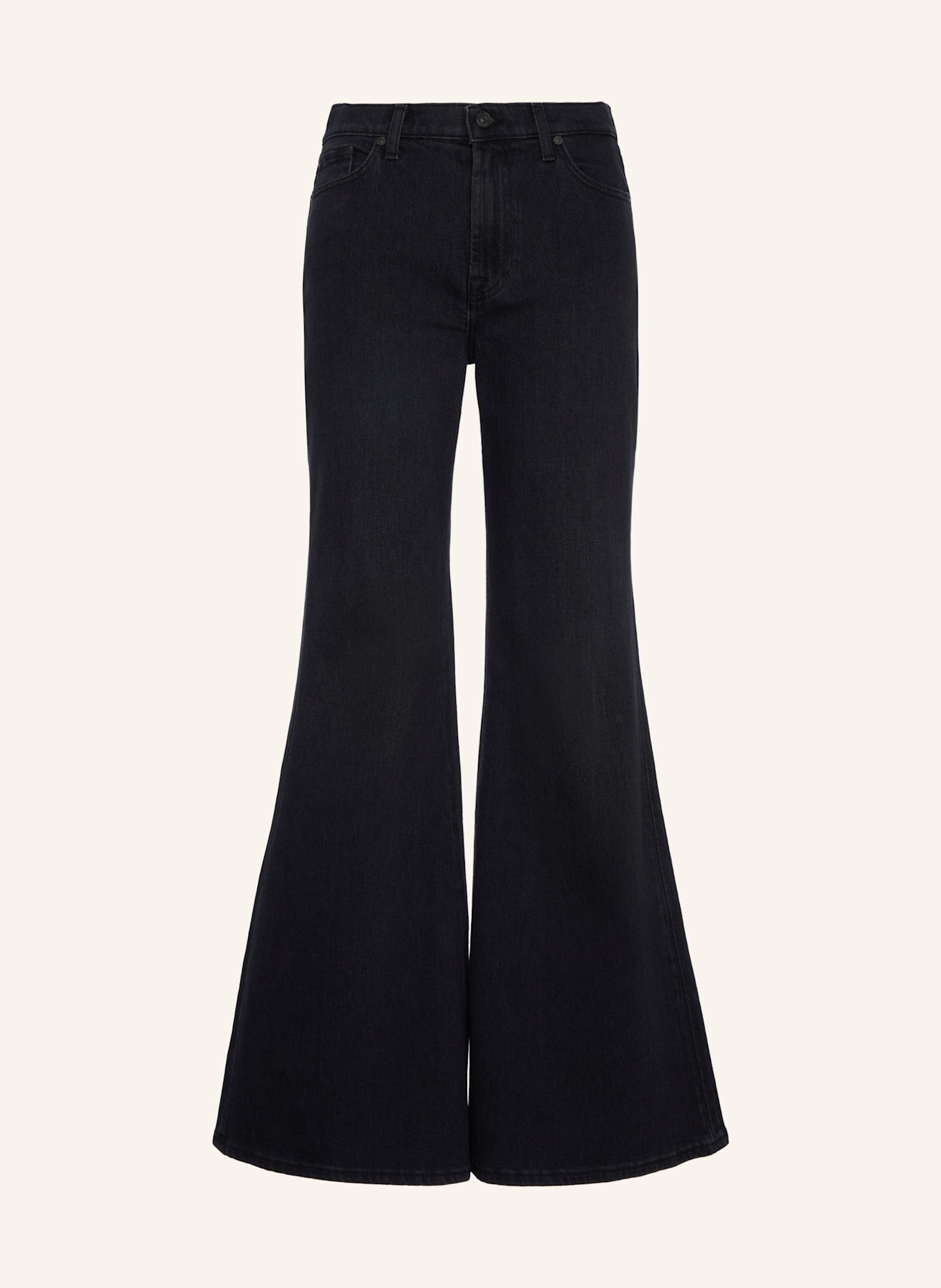 7 for all mankind Jeans RETRO FLARE Flare Fit: SCHWARZ