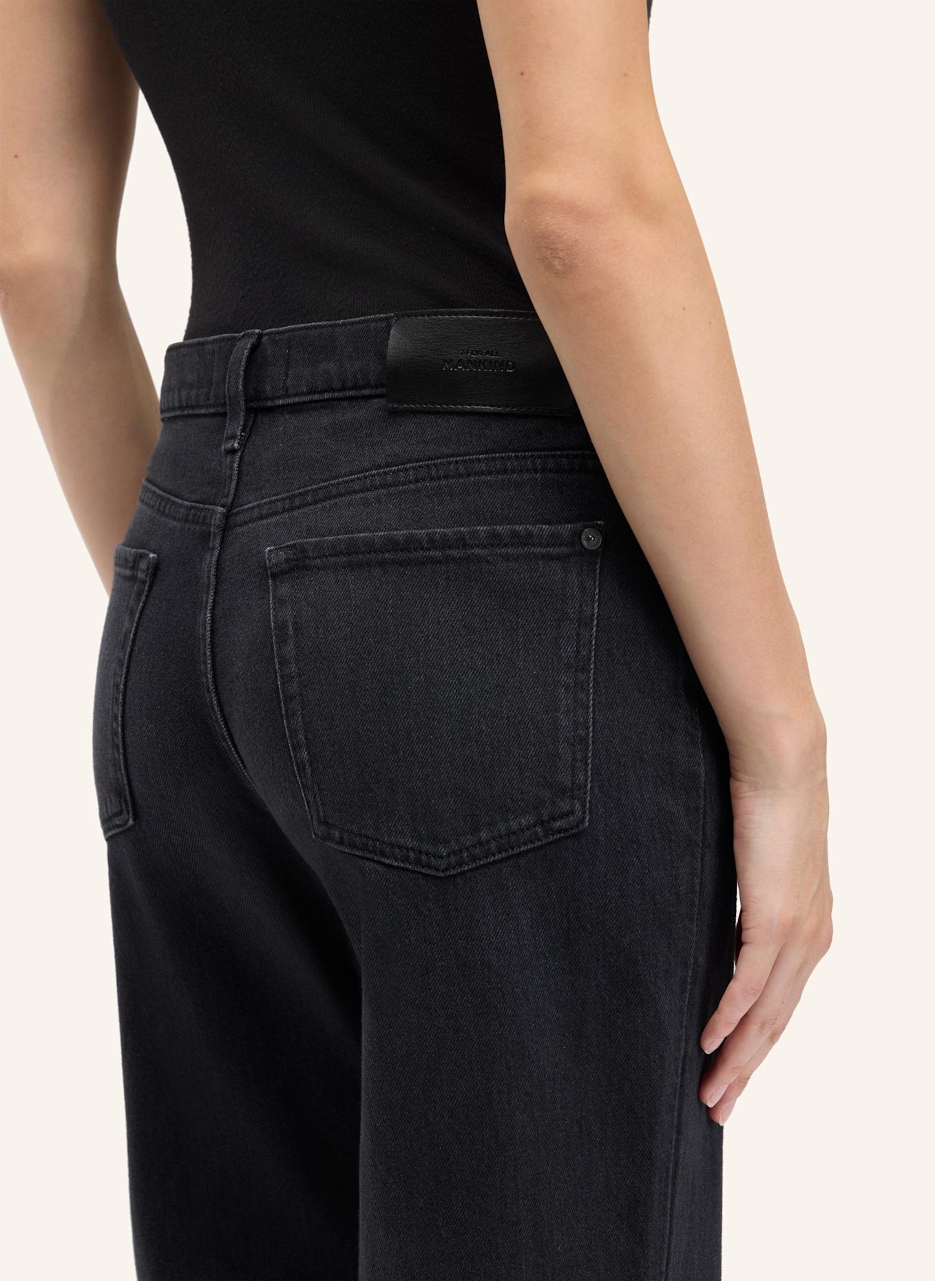 7 for all mankind Jeans RETRO FLARE Flare Fit: SCHWARZ