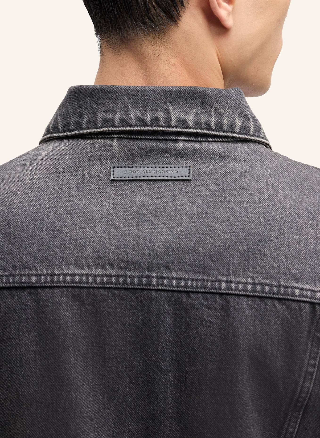 7 for all mankind PERFECT JACKET Jeansjacke: SCHWARZ