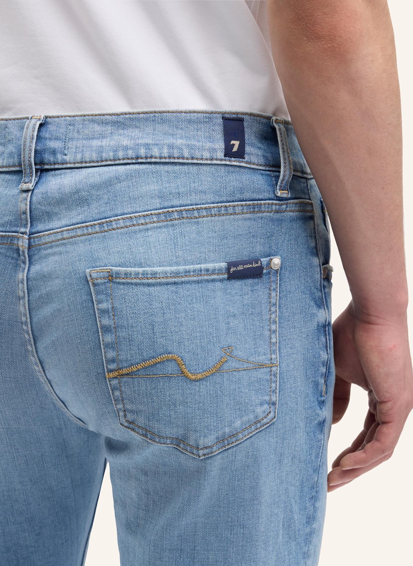 7 for all mankind Jeans SLIMMY TAPERED Skinny Fit: BLAU