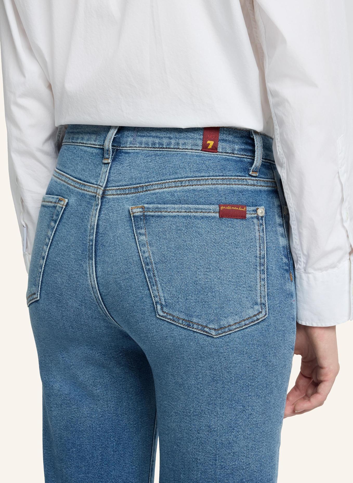 7 for all mankind Jeans MODERN DOJO TAILORLESS Flare Fit: BLAU