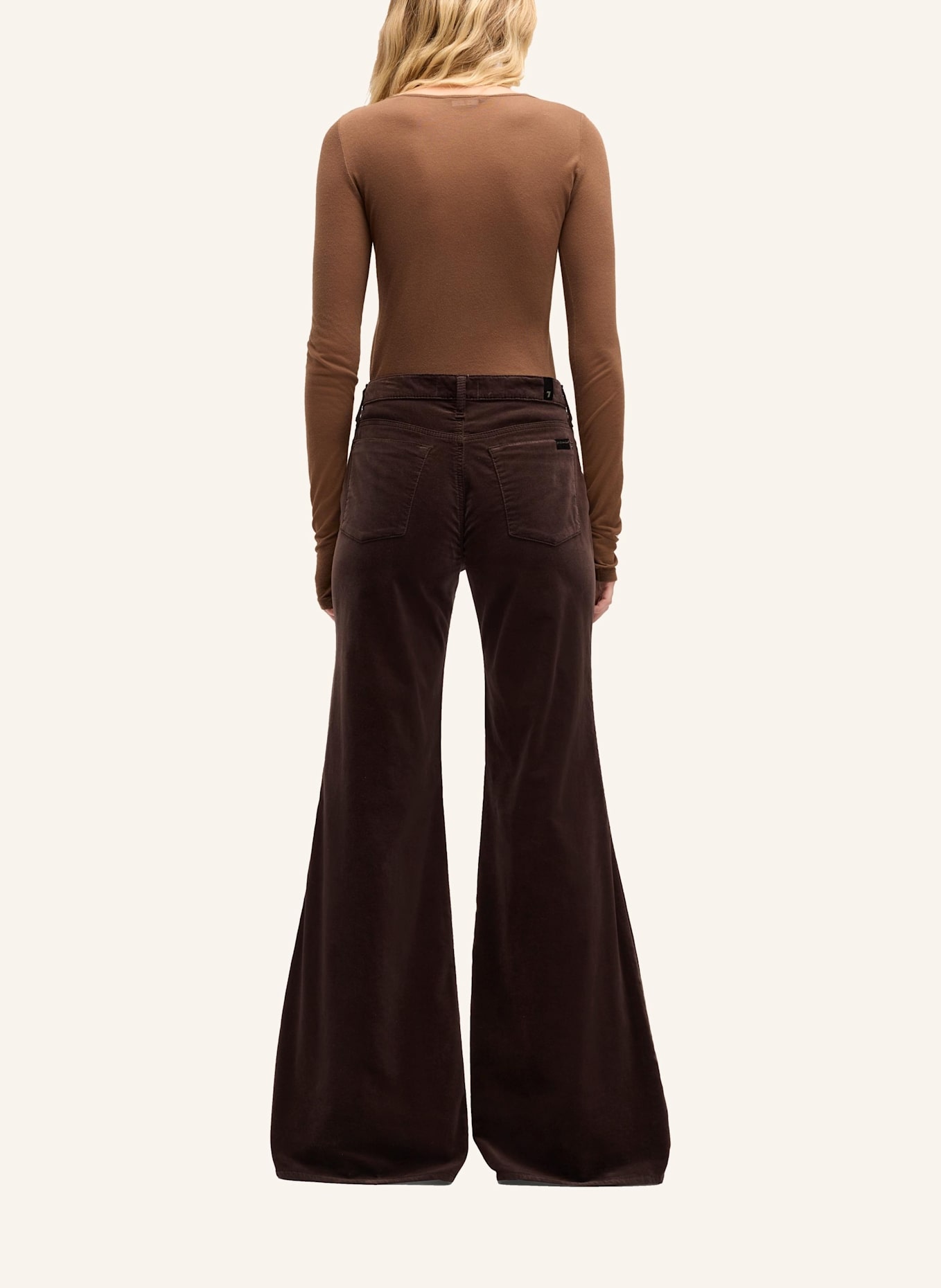 7 for all mankind Jeans RETRO FLARE Flare Fit: BRAUN