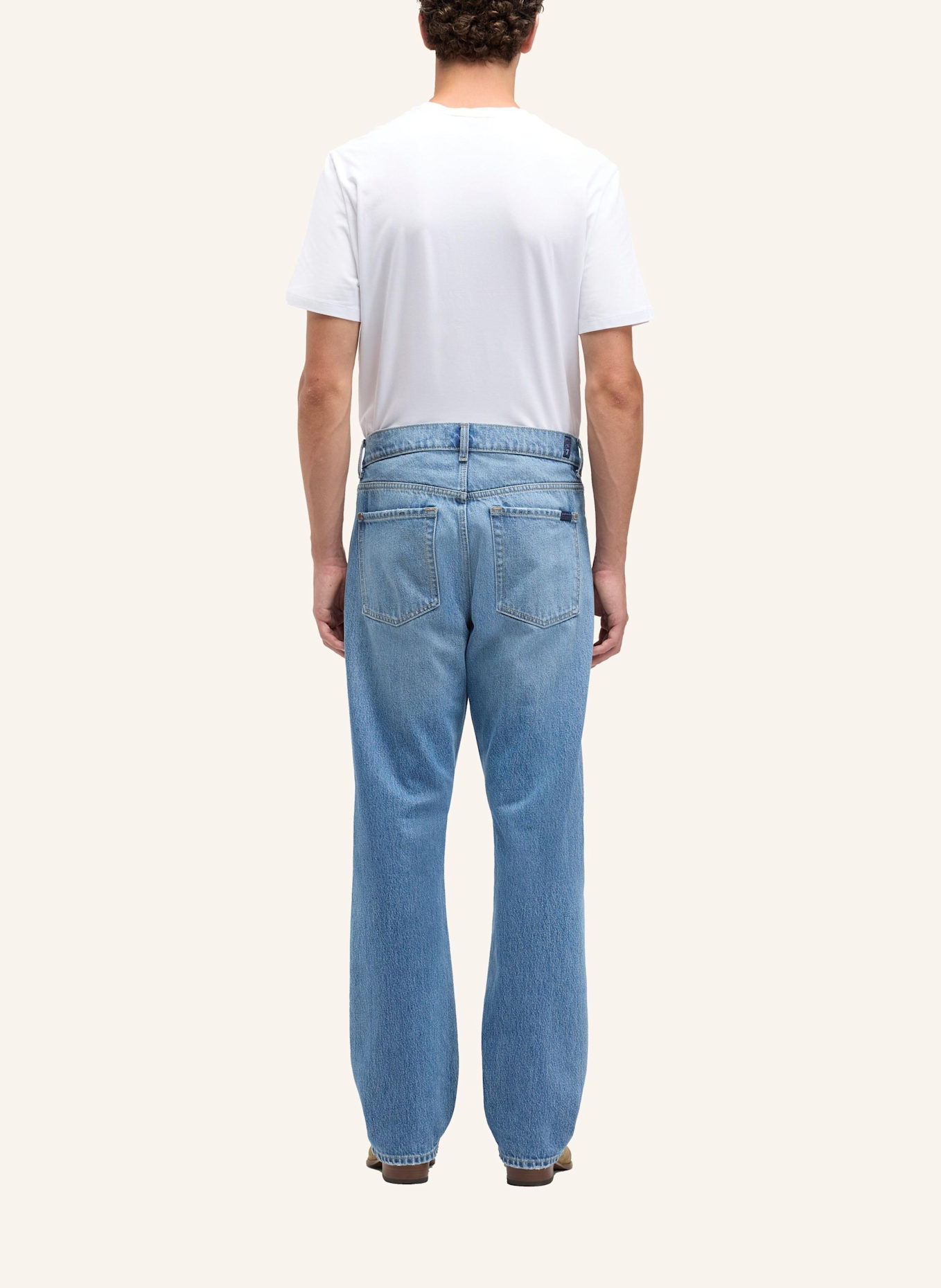 7 for all mankind Jeans MODERN STRAIGHT Straight Fit: BLAU