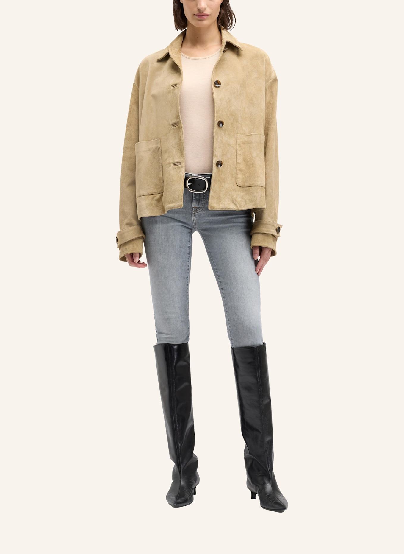 7 for all mankind Jeans LOW SKINNY Skinny Fit: GRAU