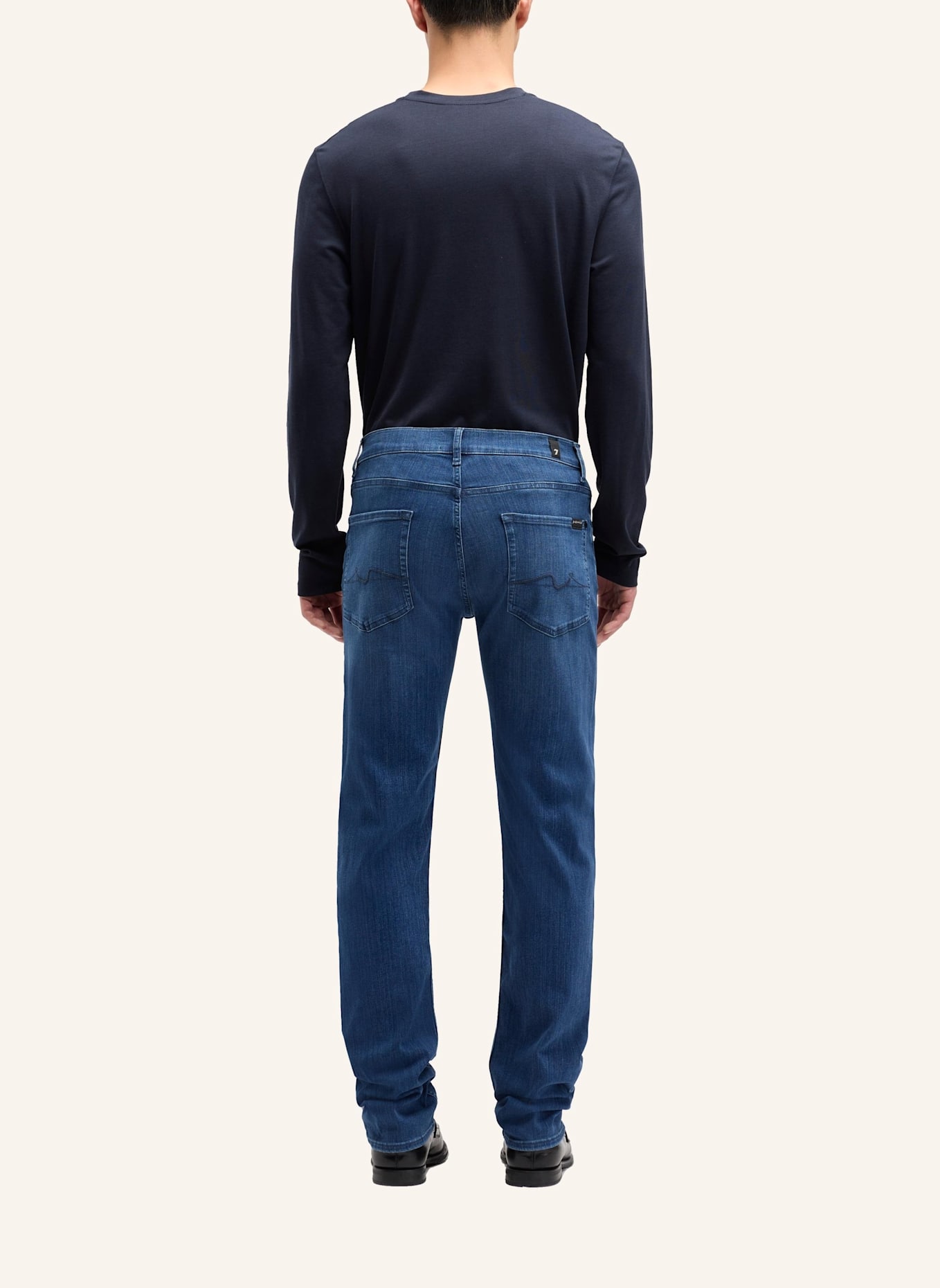 7 for all mankind Jeans STANDARD Straight Fit: BLAU