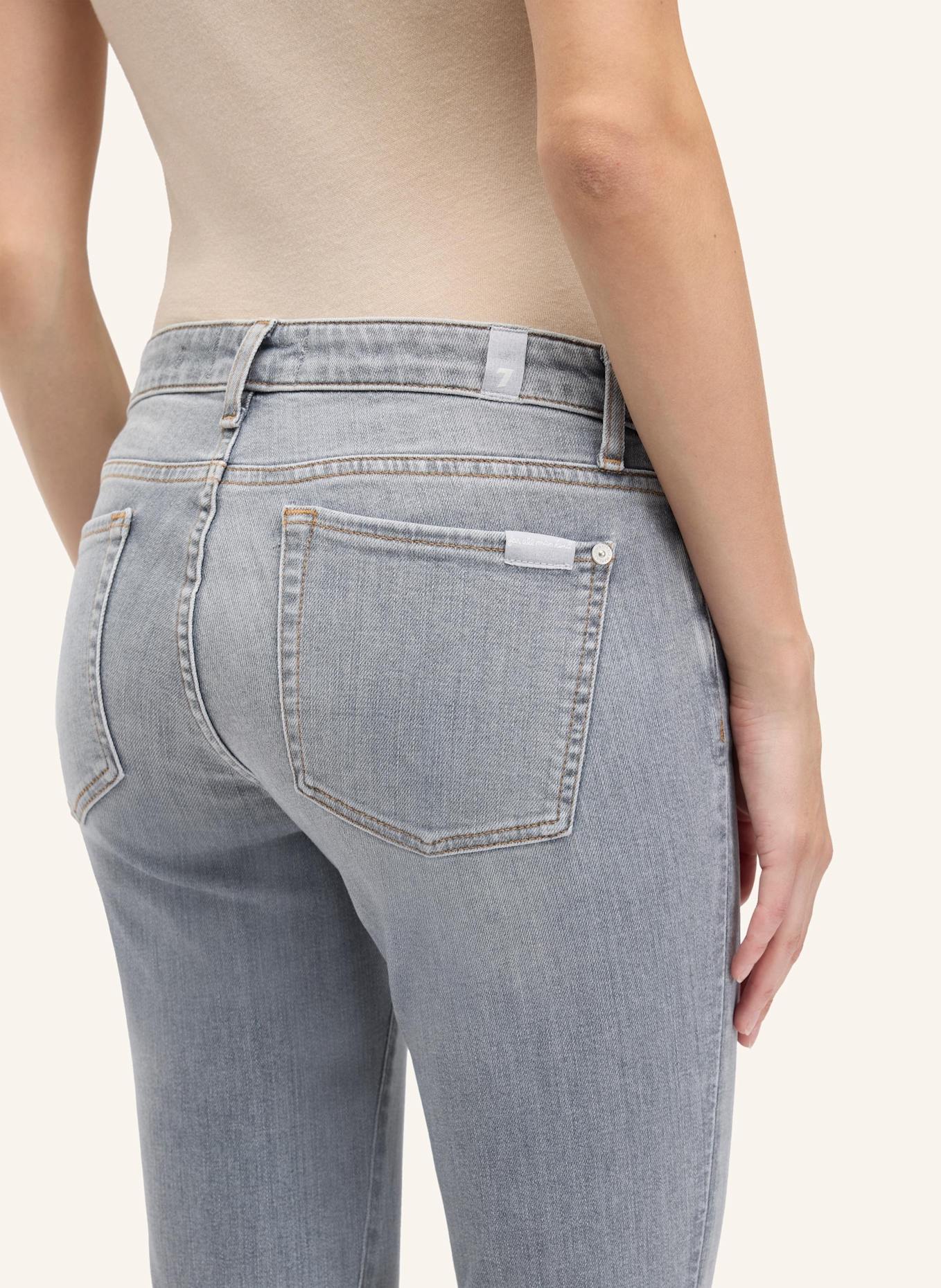 7 for all mankind Jeans LOW SKINNY Skinny Fit: GRAU