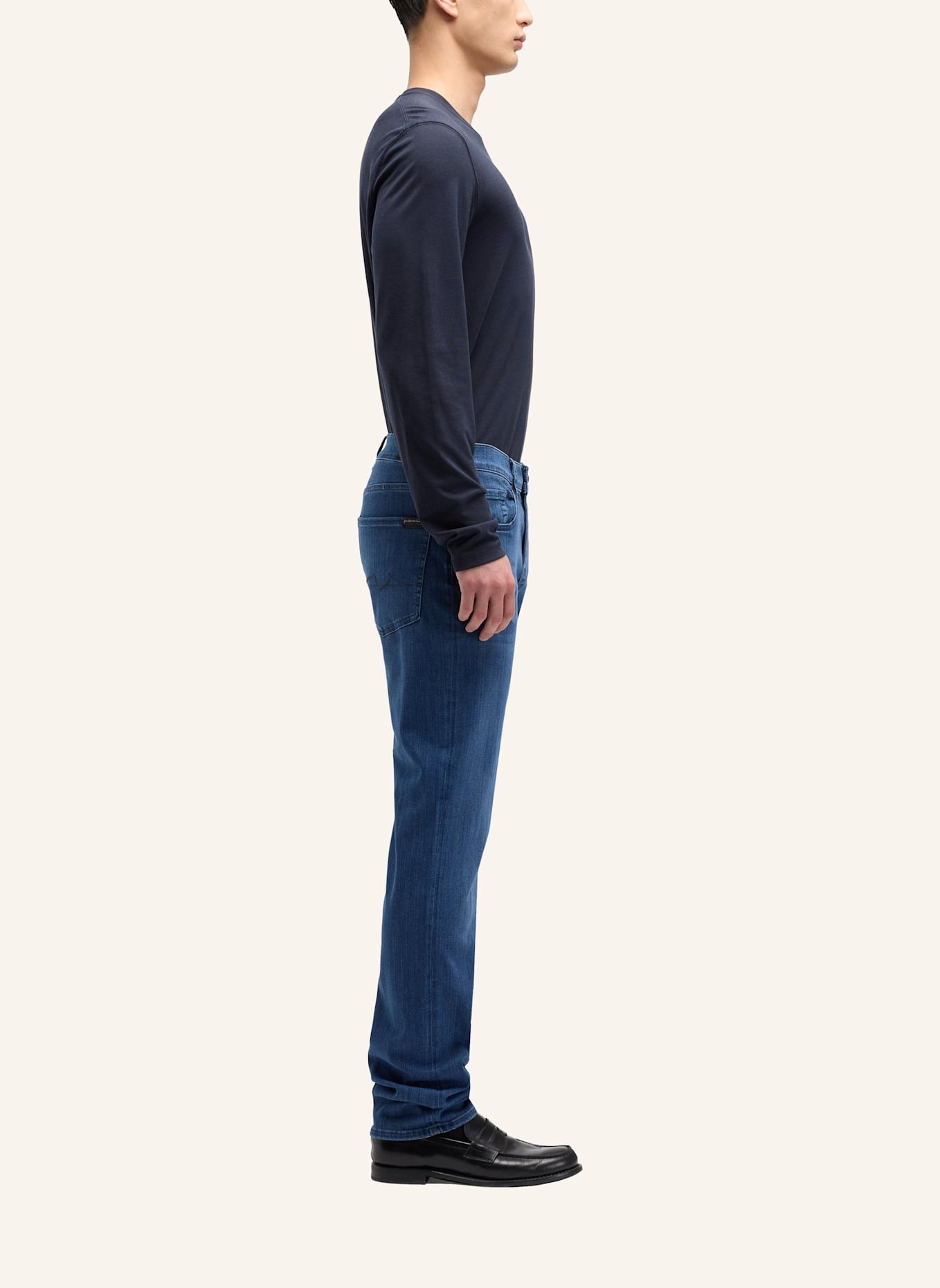 7 for all mankind Jeans STANDARD Straight Fit: BLAU