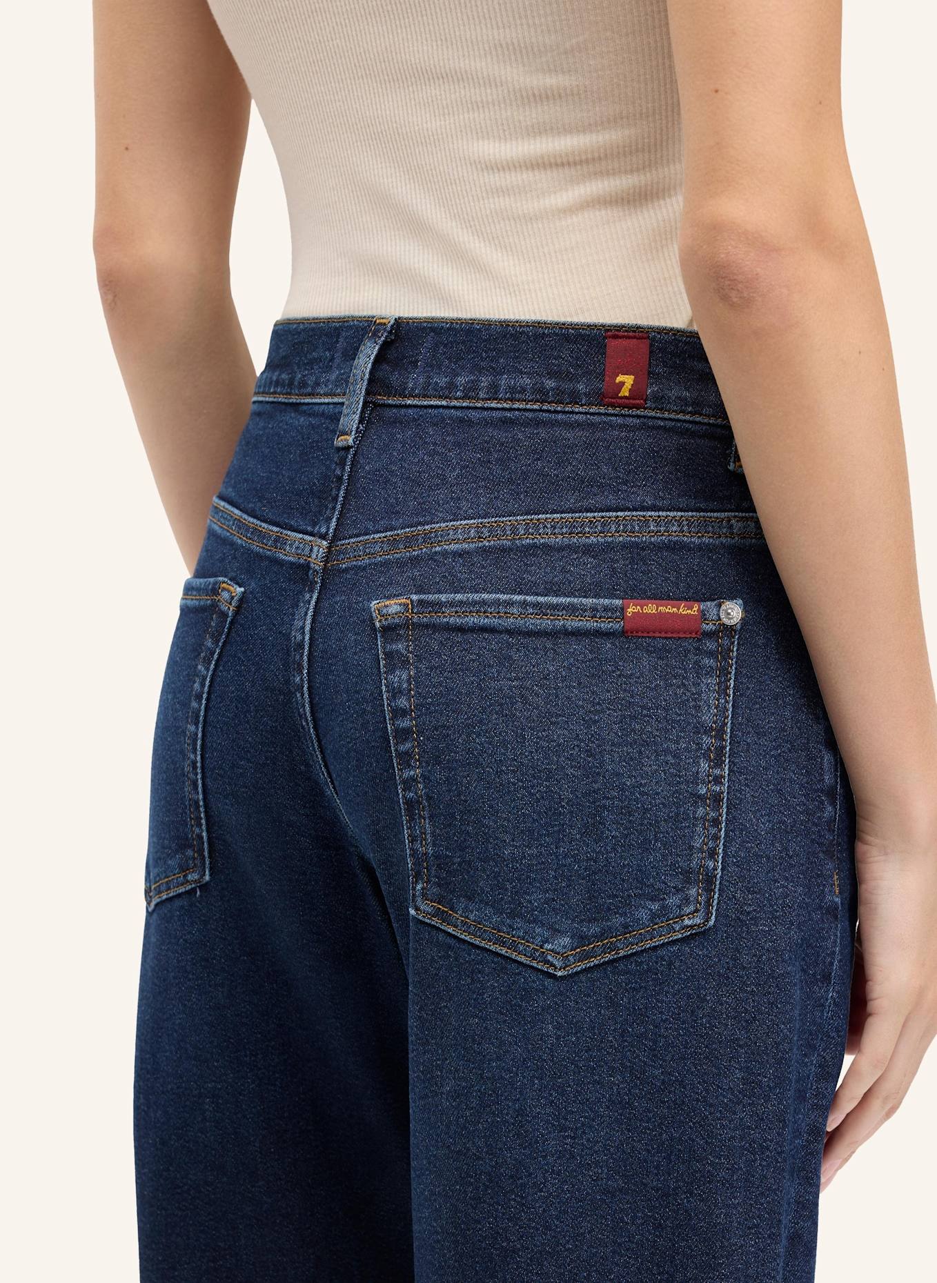 7 for all mankind Jeans STOVEPIPE STRAIGHT Straight Fit: BLAU