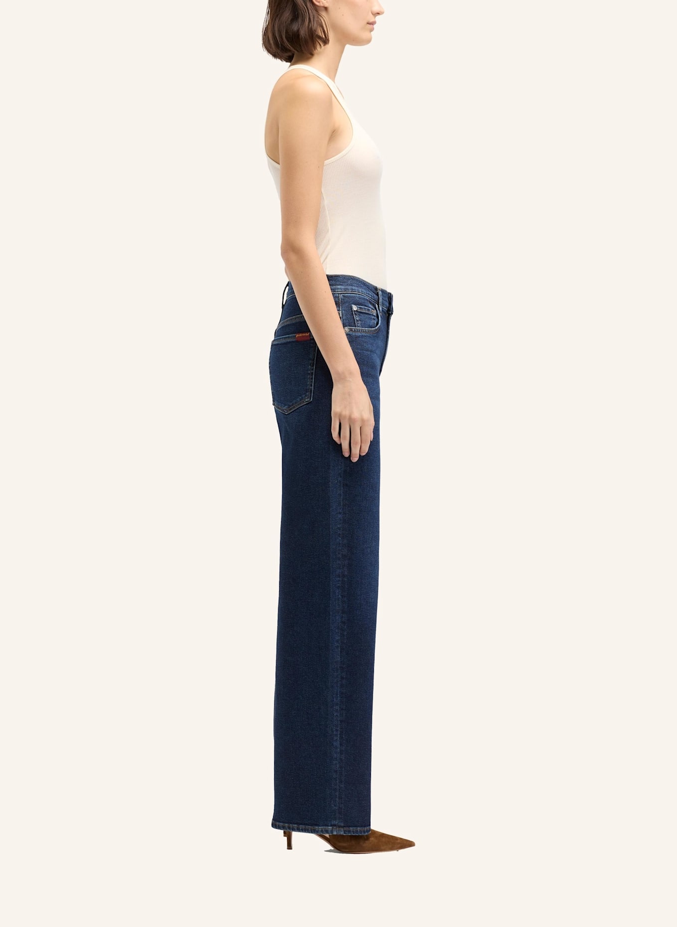 7 for all mankind Jeans STOVEPIPE STRAIGHT Straight Fit: BLAU