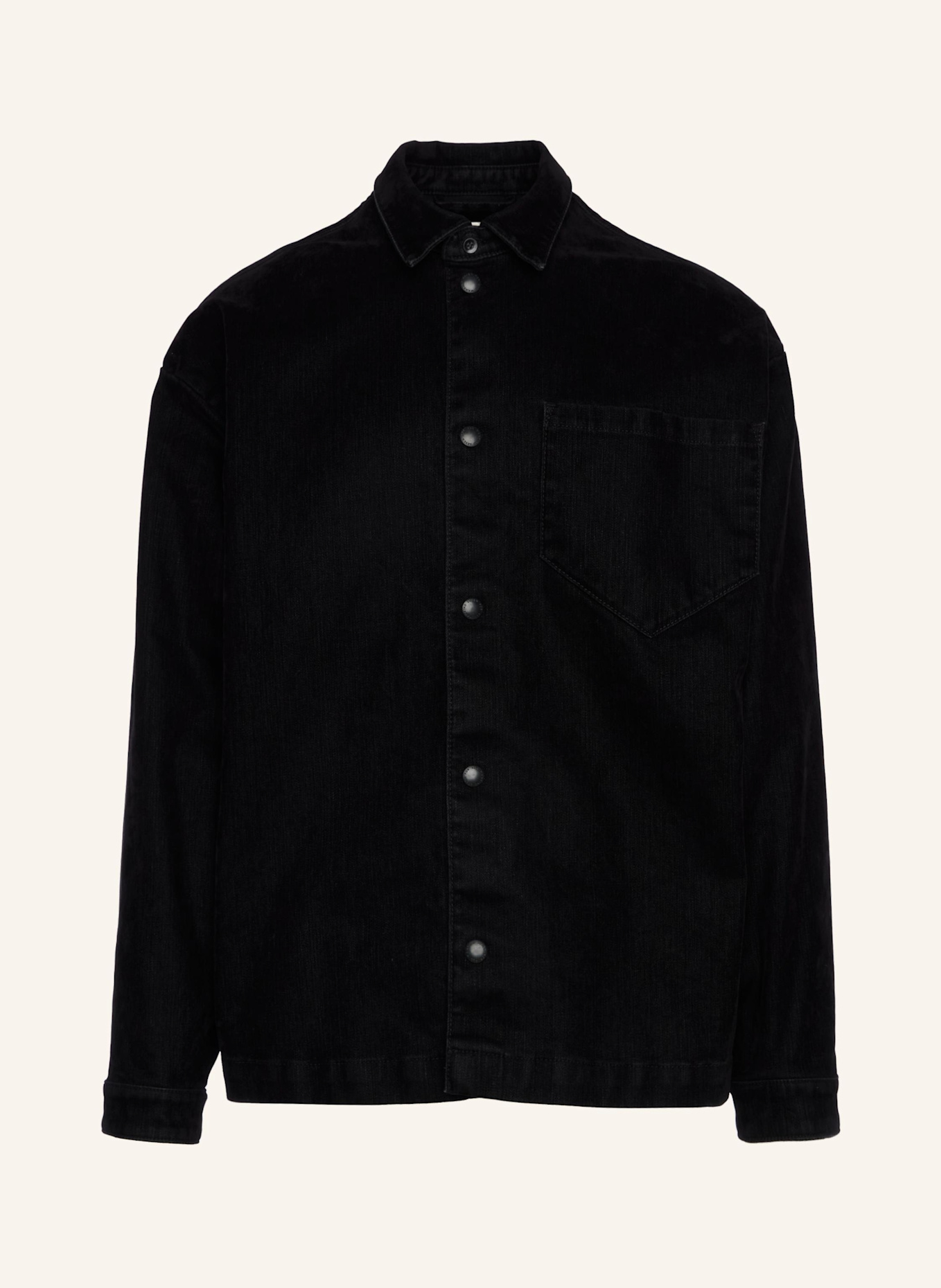 7 for all mankind OVERSHIRT: SCHWARZ