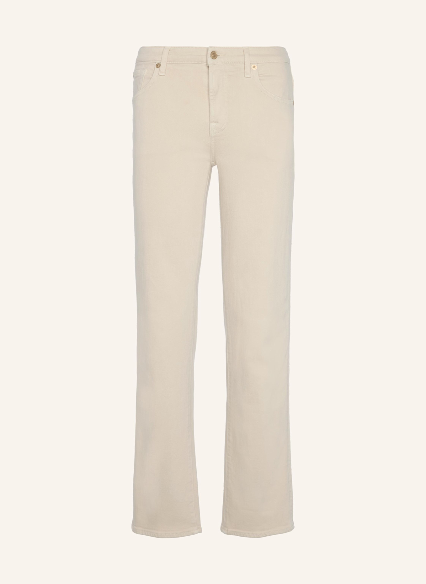 7 for all mankind Jeans CALIE STRAIGHT Straight Fit: BEIGE