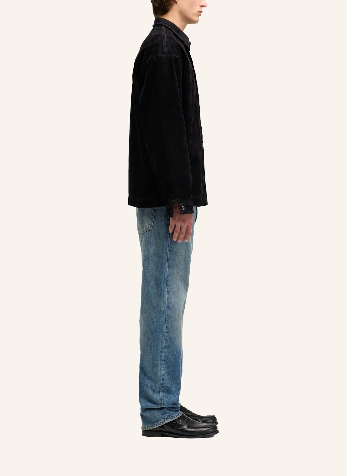7 for all mankind OVERSHIRT: SCHWARZ