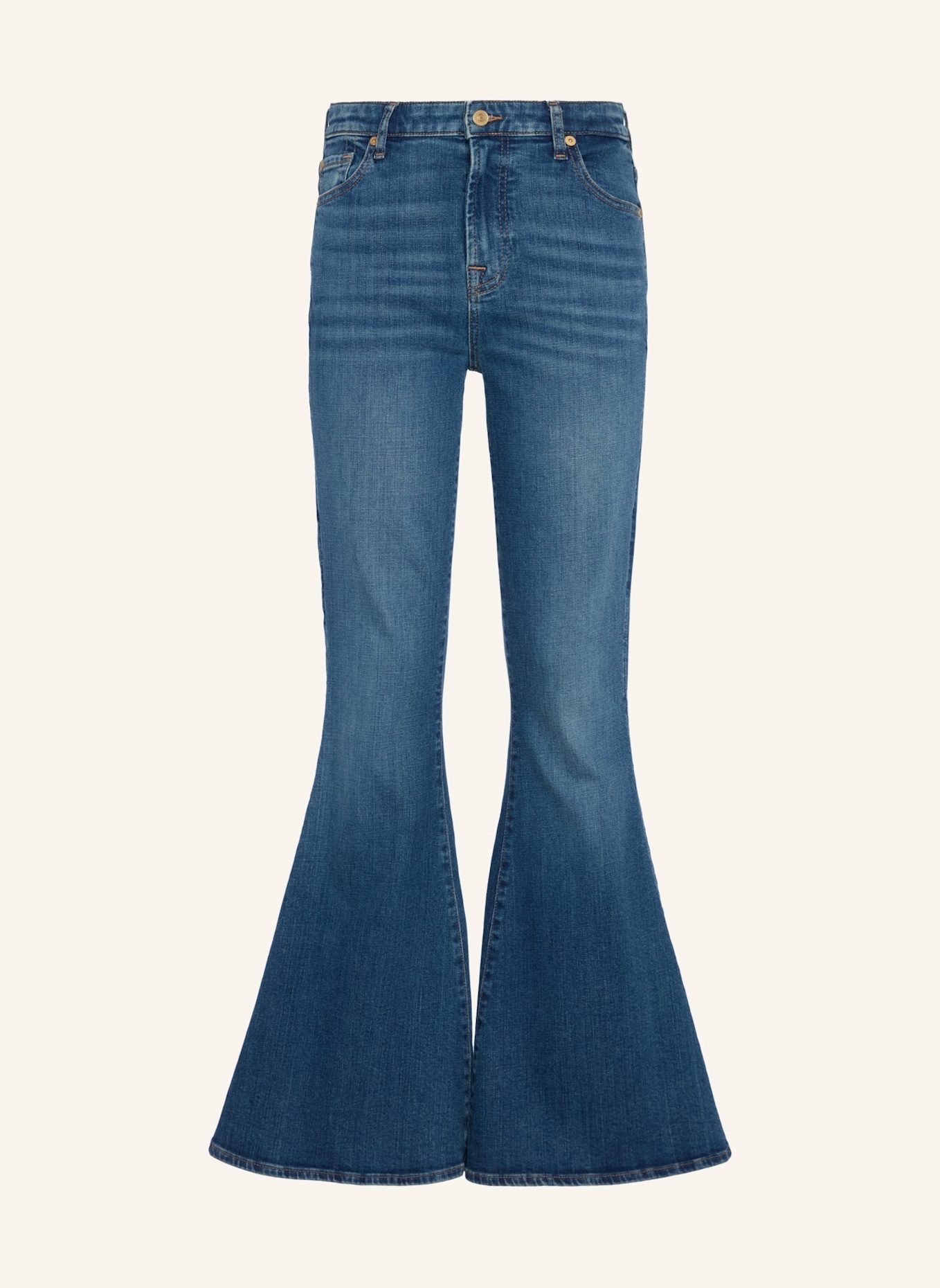 7 for all mankind Jeans THE BELL Flare Fit: BLAU