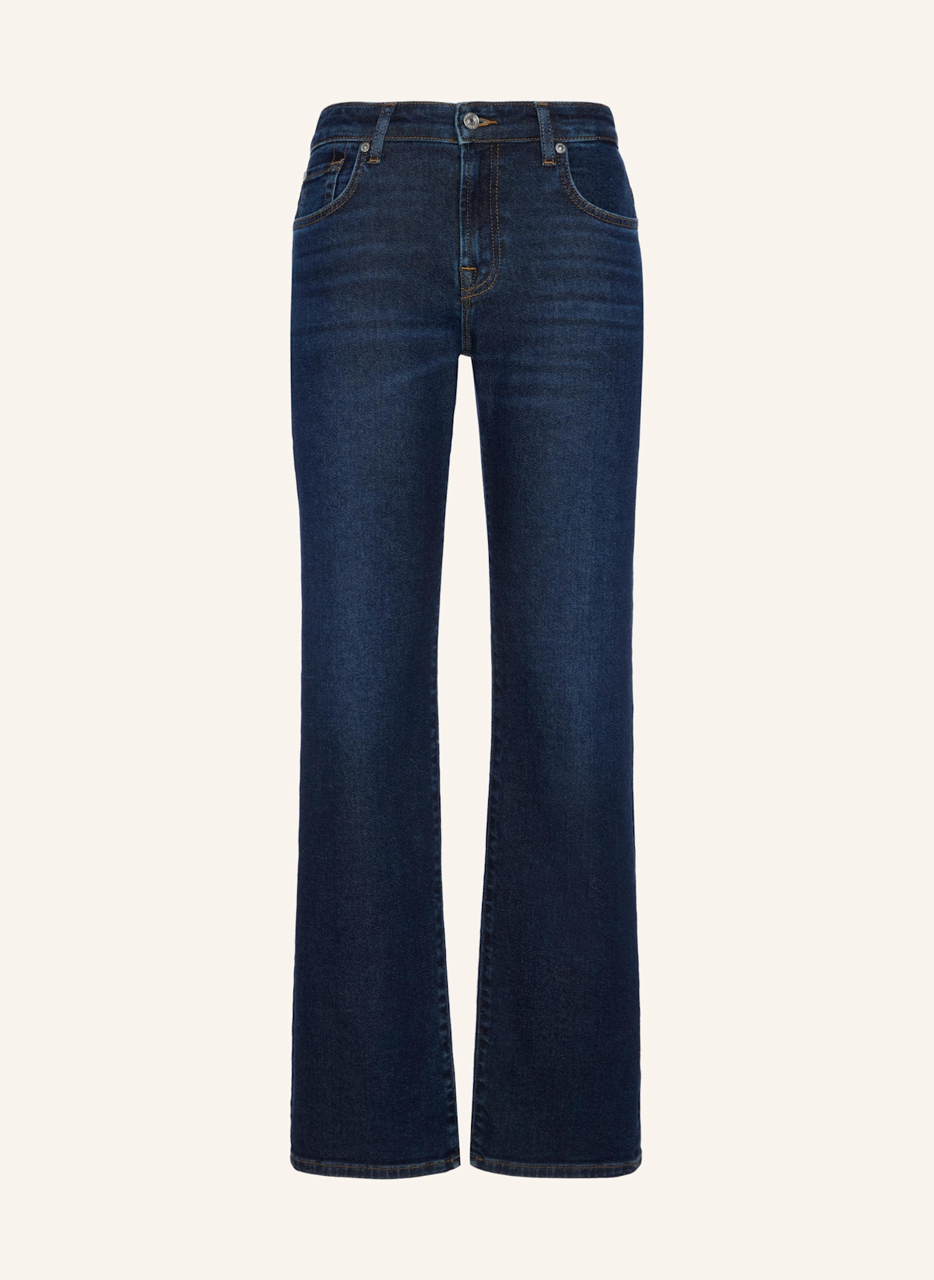 7 for all mankind Straight Jeans CALIE: BLAU