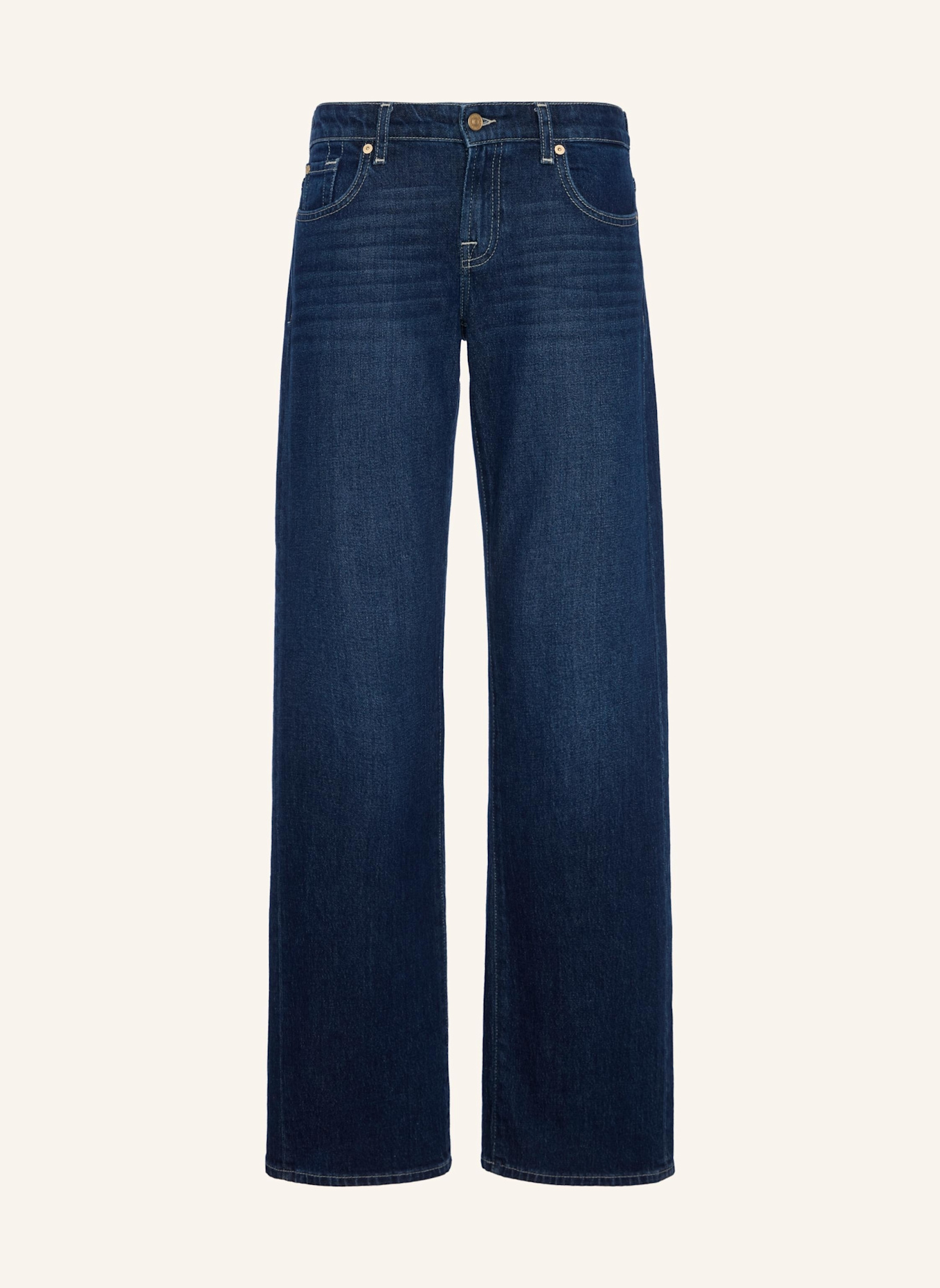 7 for all mankind Jeans LOW STRAIGHT Straight Fit: BLAU