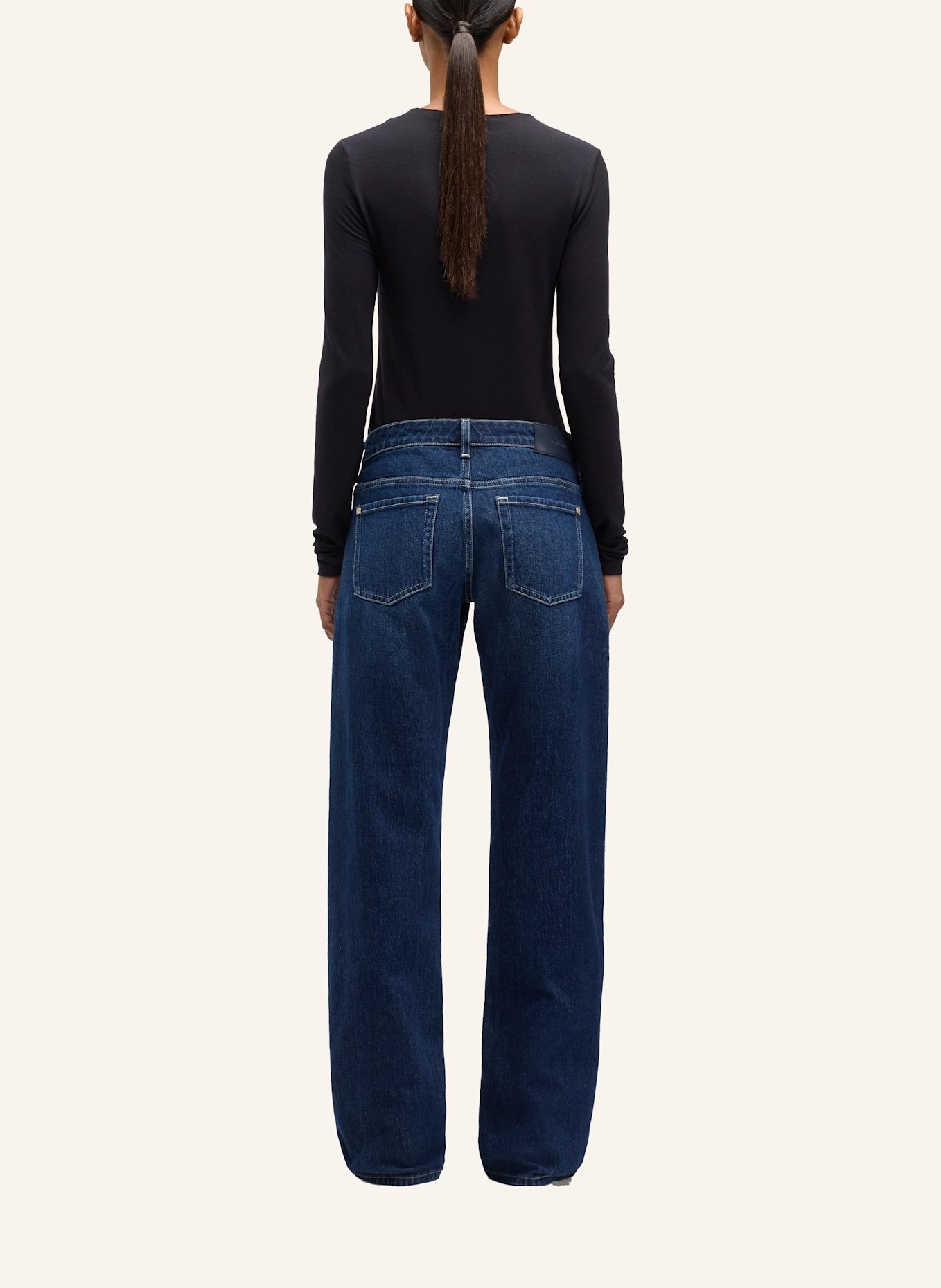 7 for all mankind Jeans LOW STRAIGHT Straight Fit: BLAU