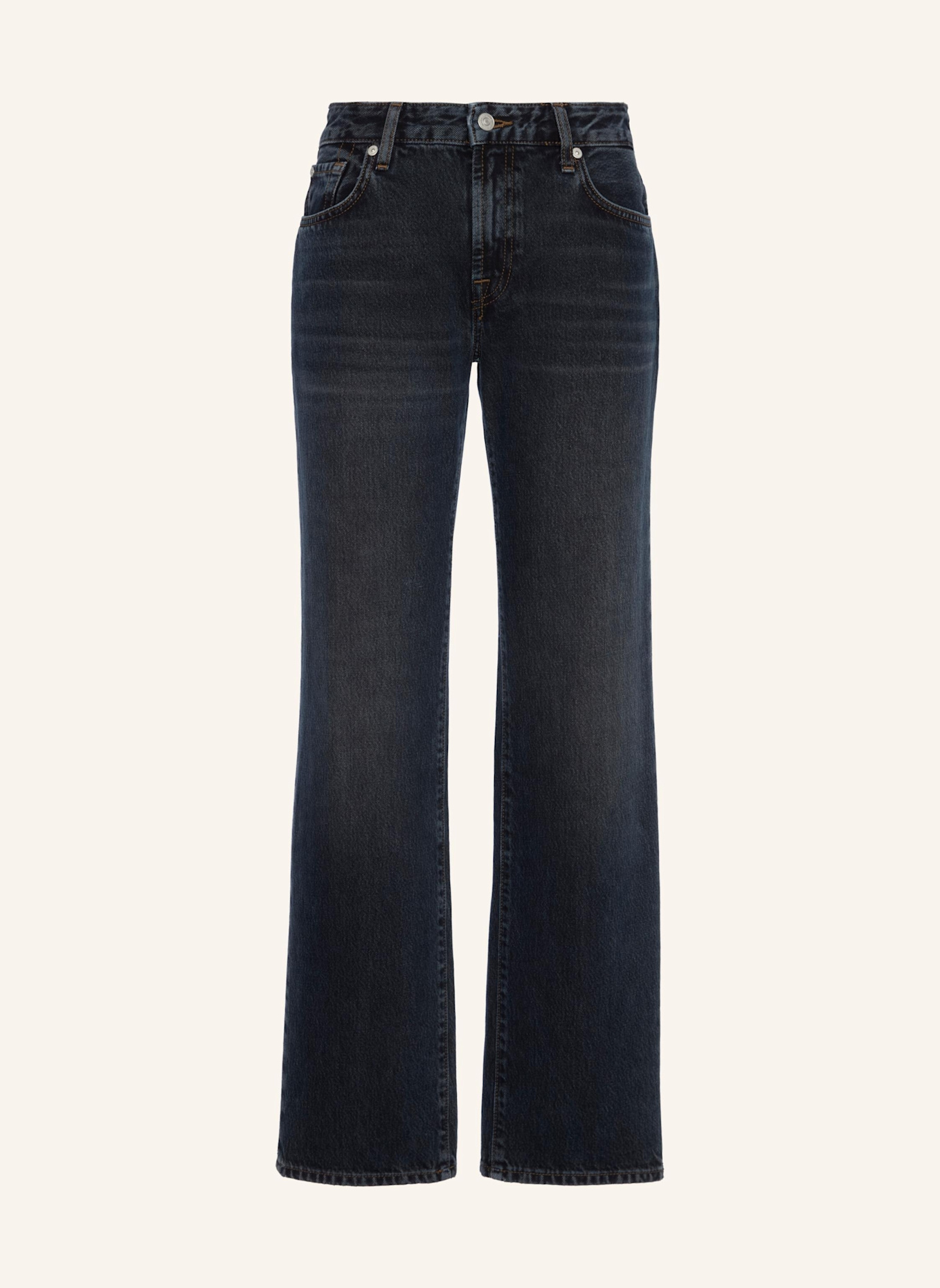 7 for all mankind Jeans CALIE STRAIGHT Straight Fit: BLAU