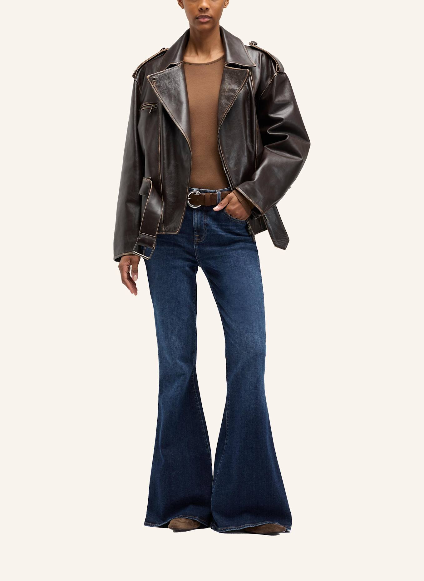 7 for all mankind Jeans THE BELL Flare Fit: BLAU