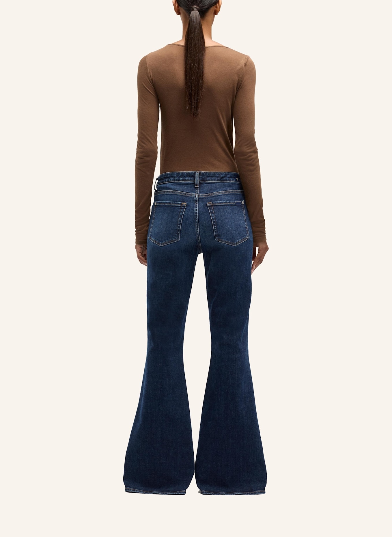 7 for all mankind Jeans THE BELL Flare Fit: BLAU