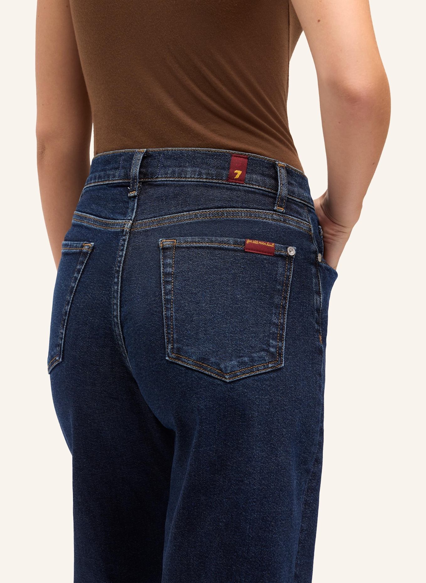 7 for all mankind Jeans LOTTA Wide Fit: BLAU