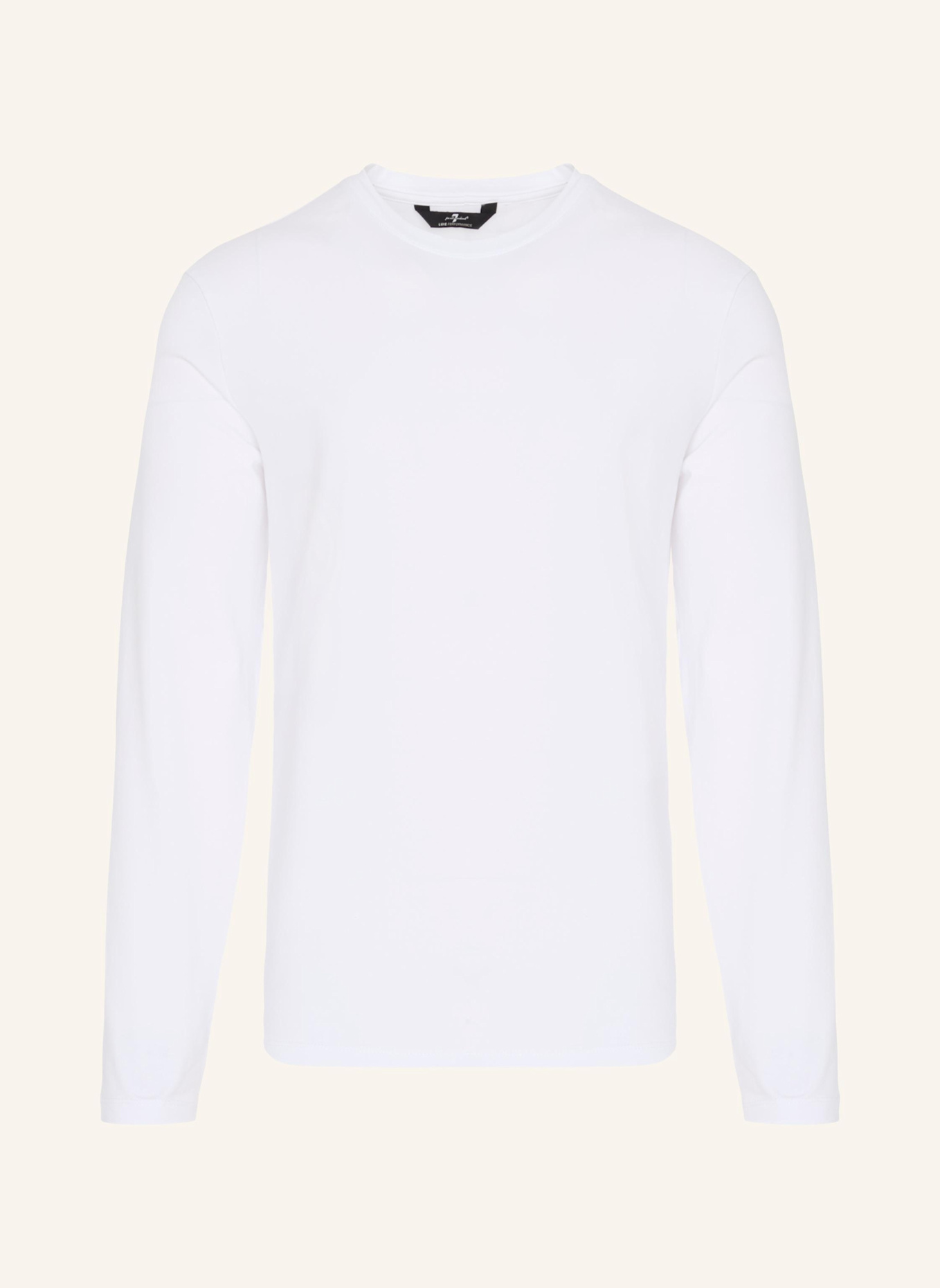 7 for all mankind LS TEE: WEISS